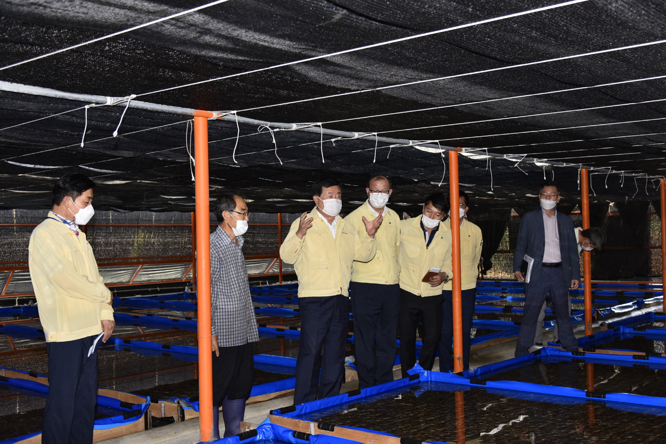 수산양식시설 현장 방문 첨부#1