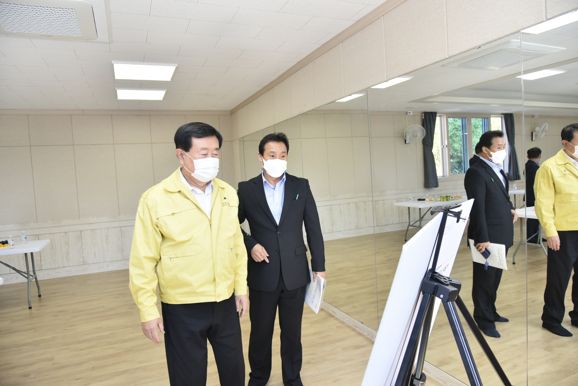 문화 및 체육 시설 현장 방문 이미지