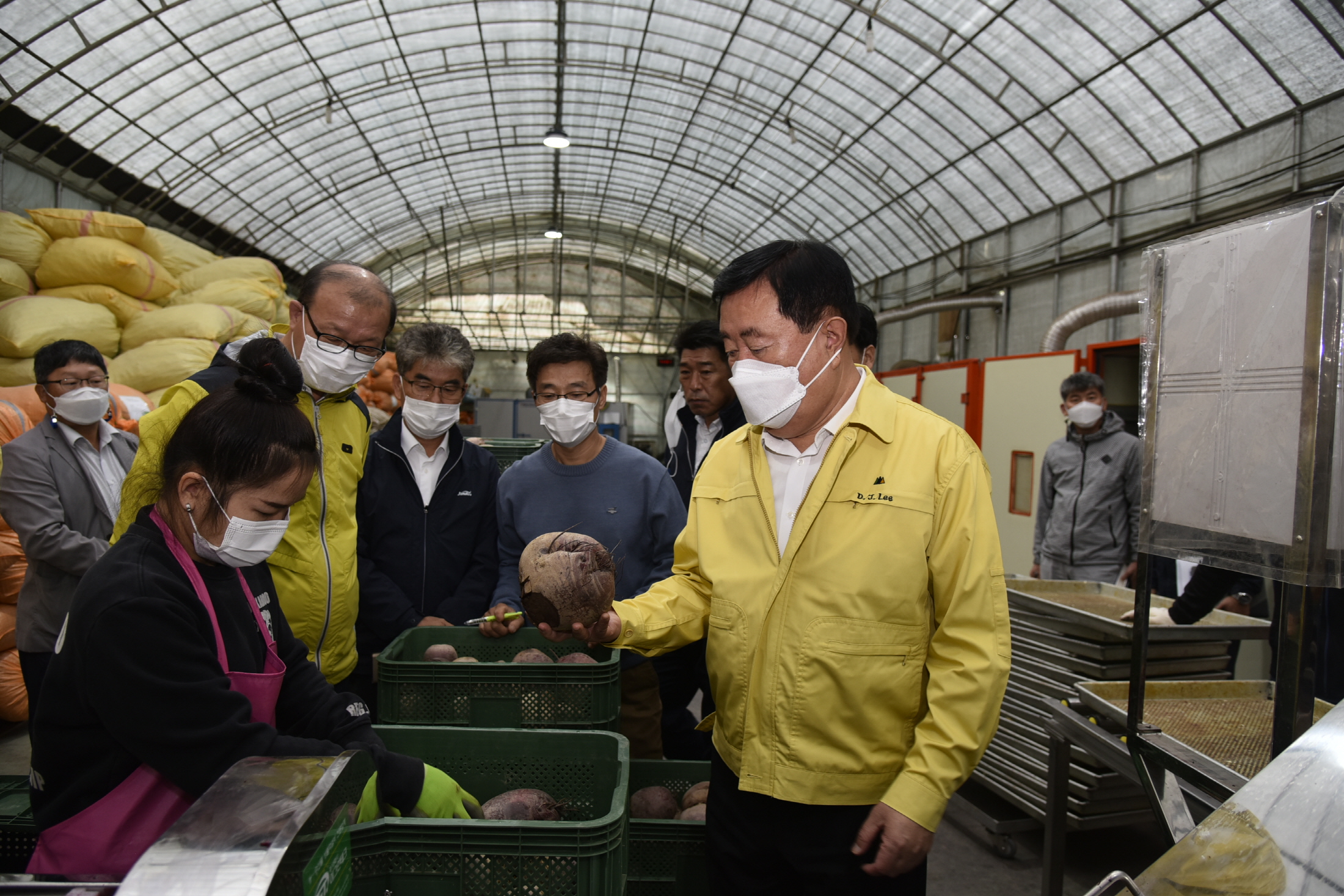 농업시설 현장방문 이미지