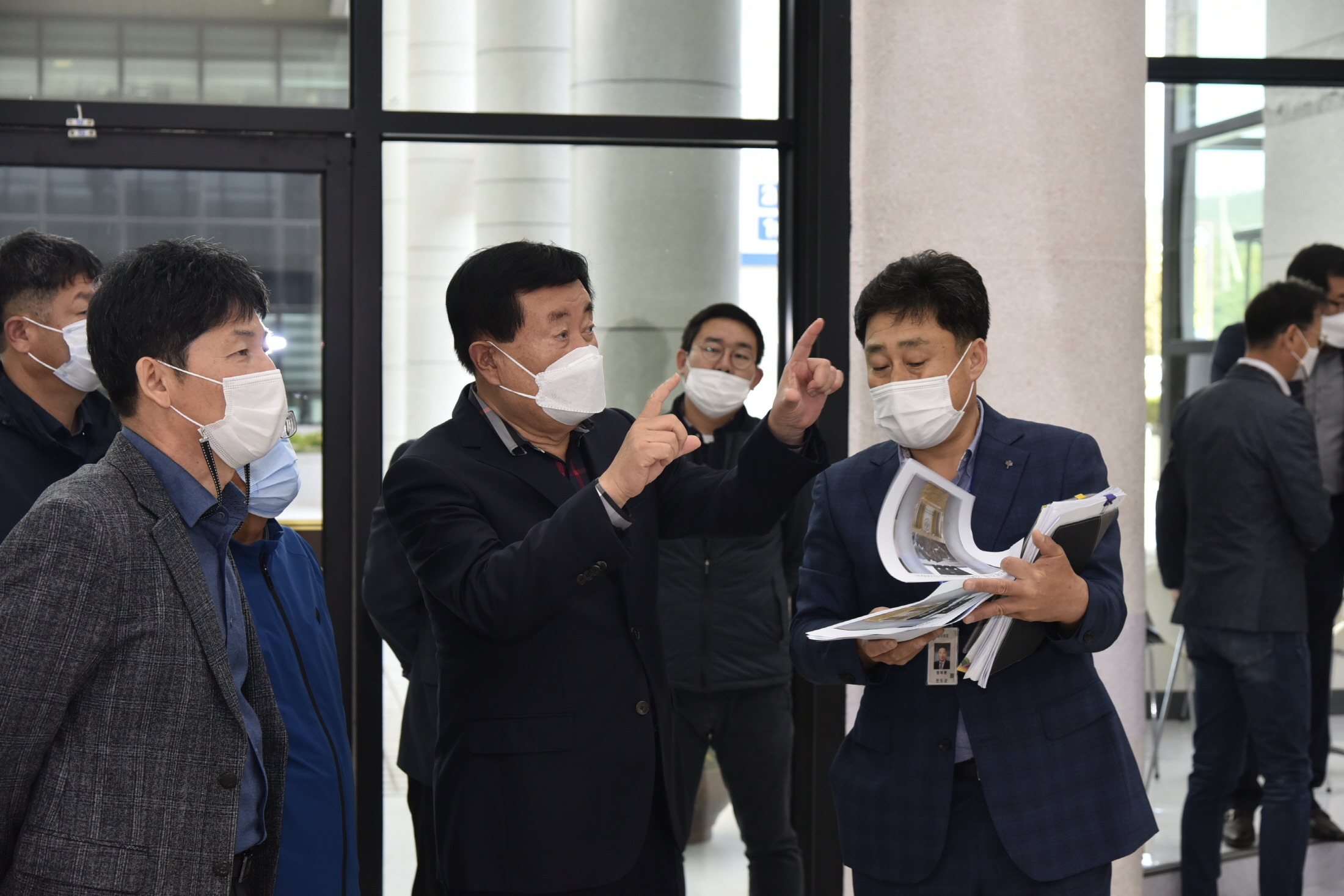 향토문화회관 대공연장 리모델링 공사현장 방문 첨부#2