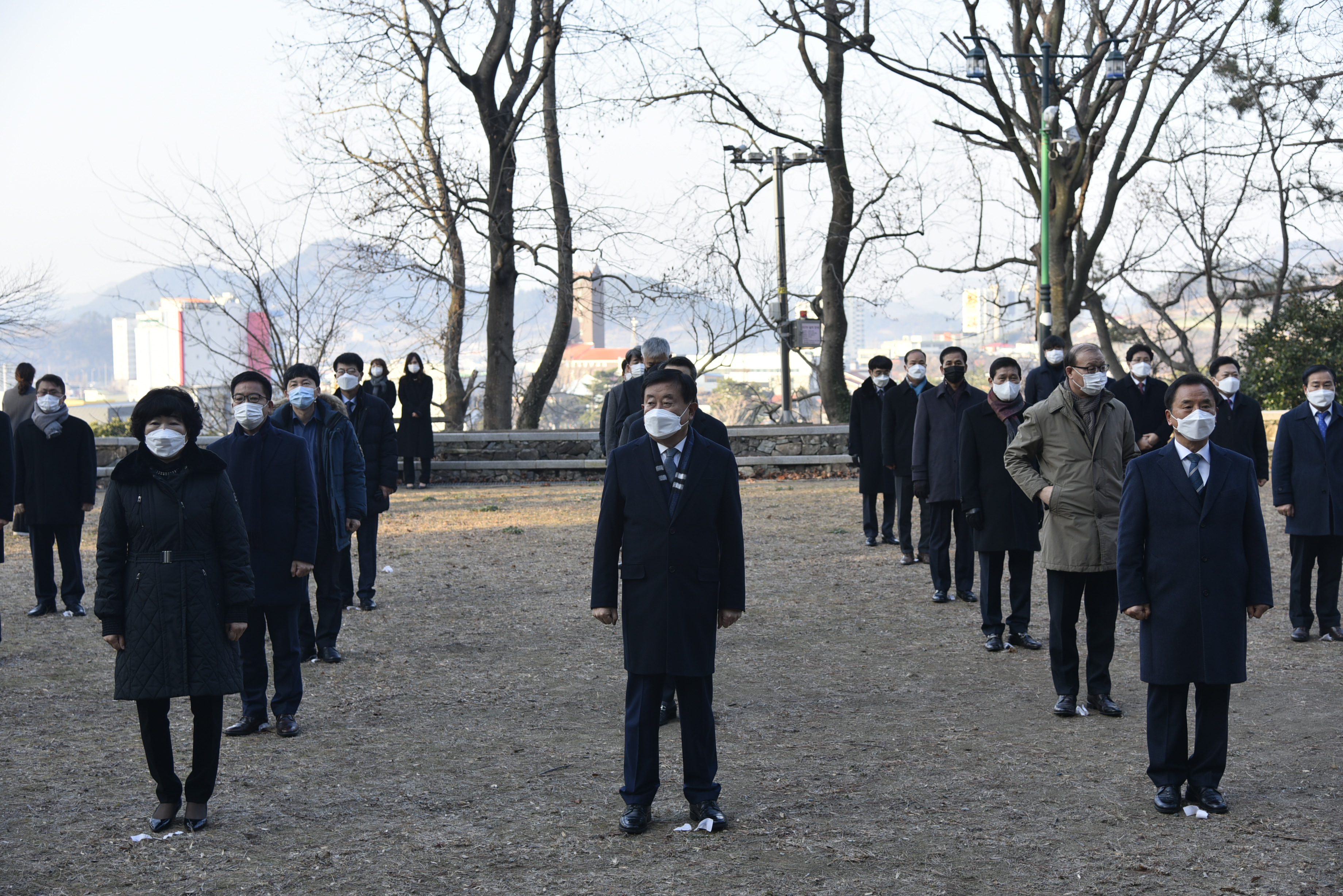 신축년 신년 현충탑 참배 이미지