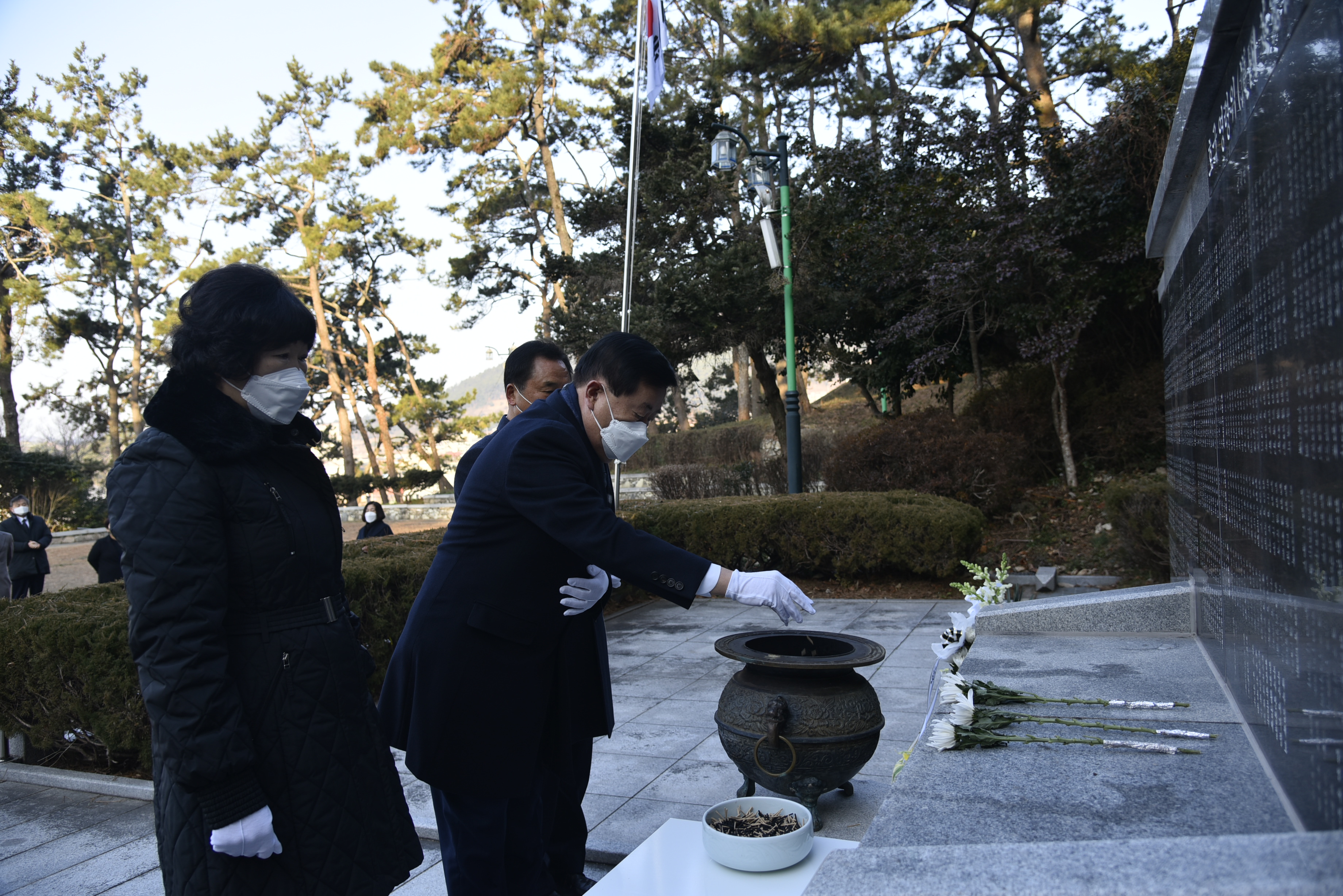 신축년 신년 현충탑 참배 첨부#2