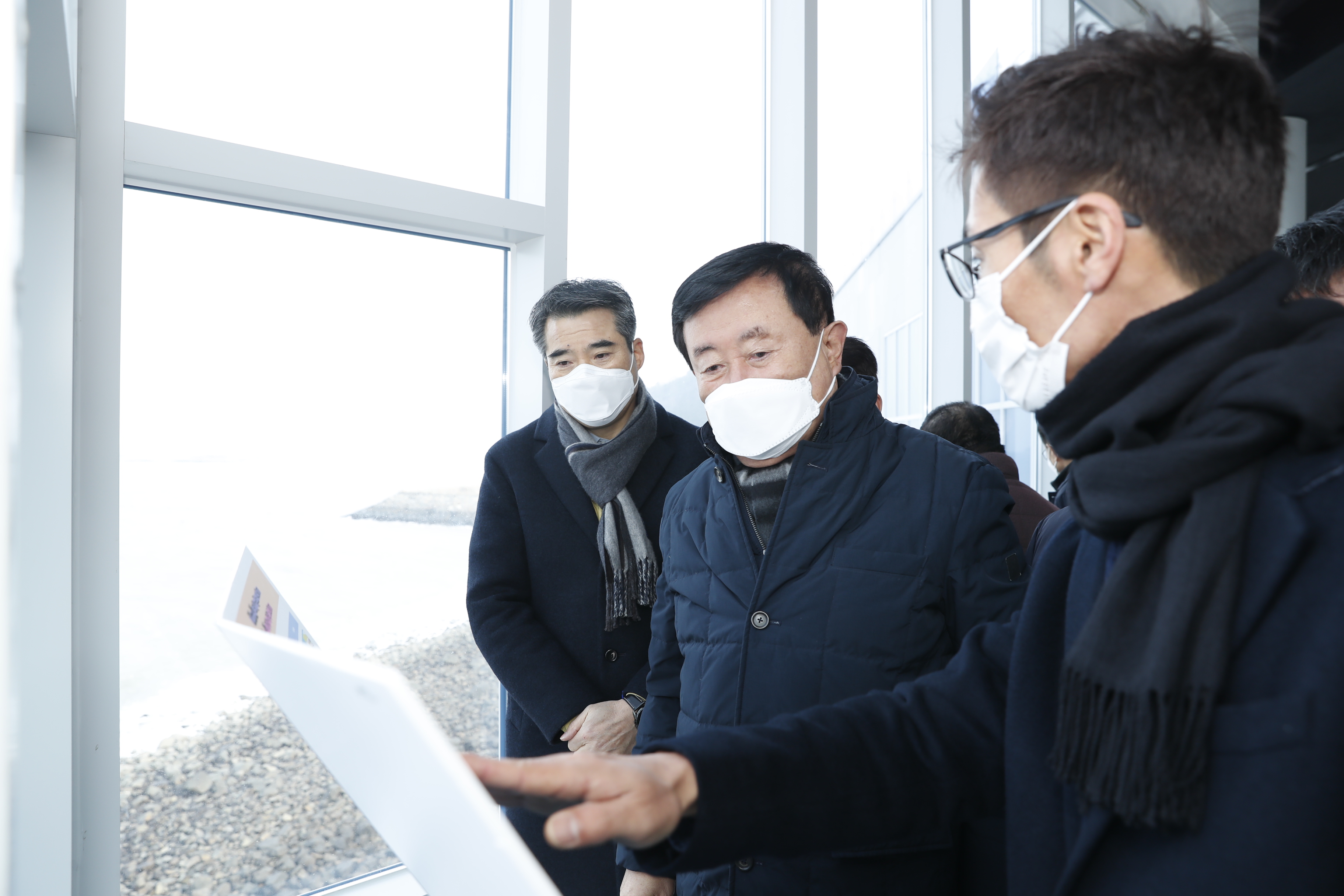 간부공무원 현장방문 이미지