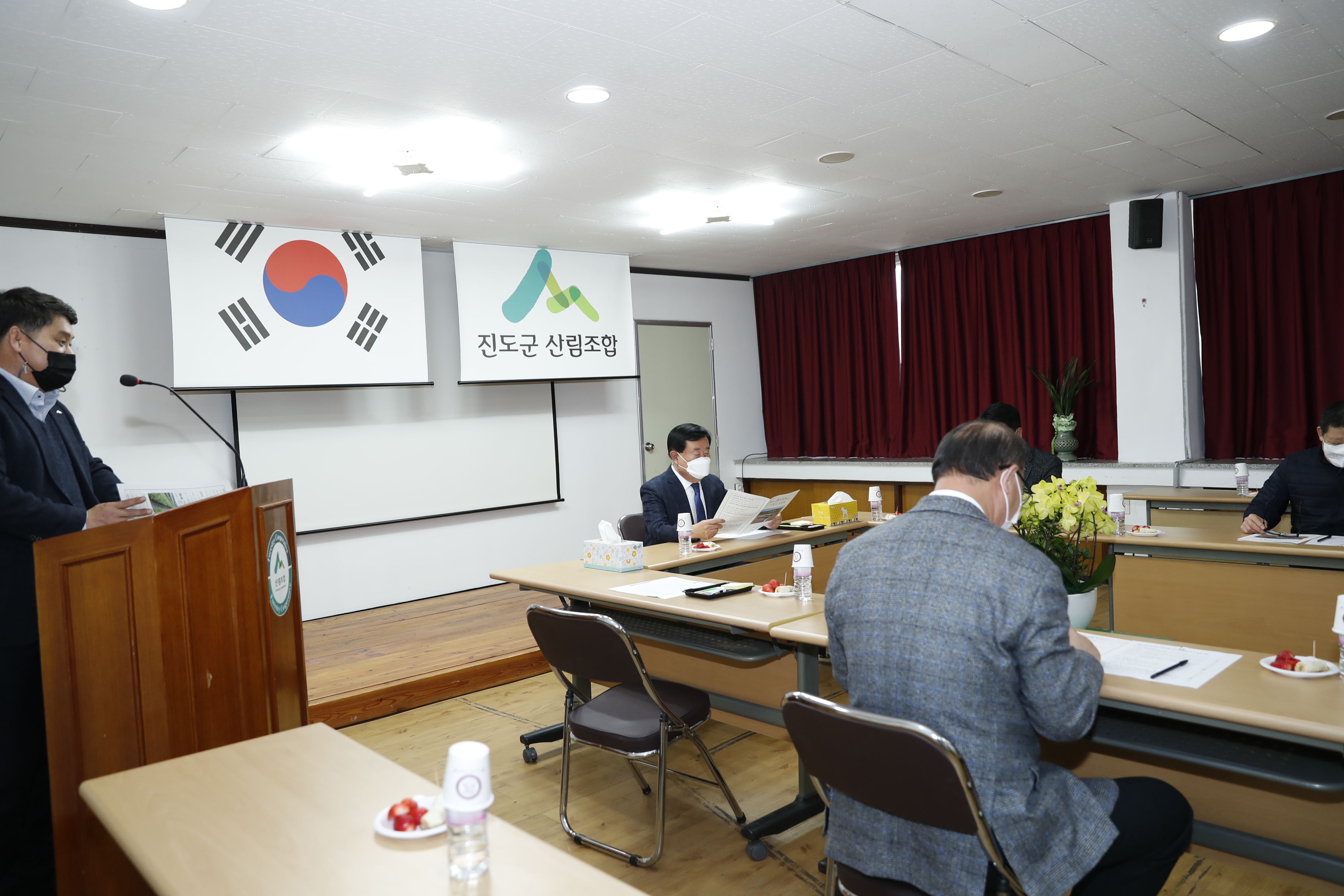 기관방문(진도군산림조합) 이미지