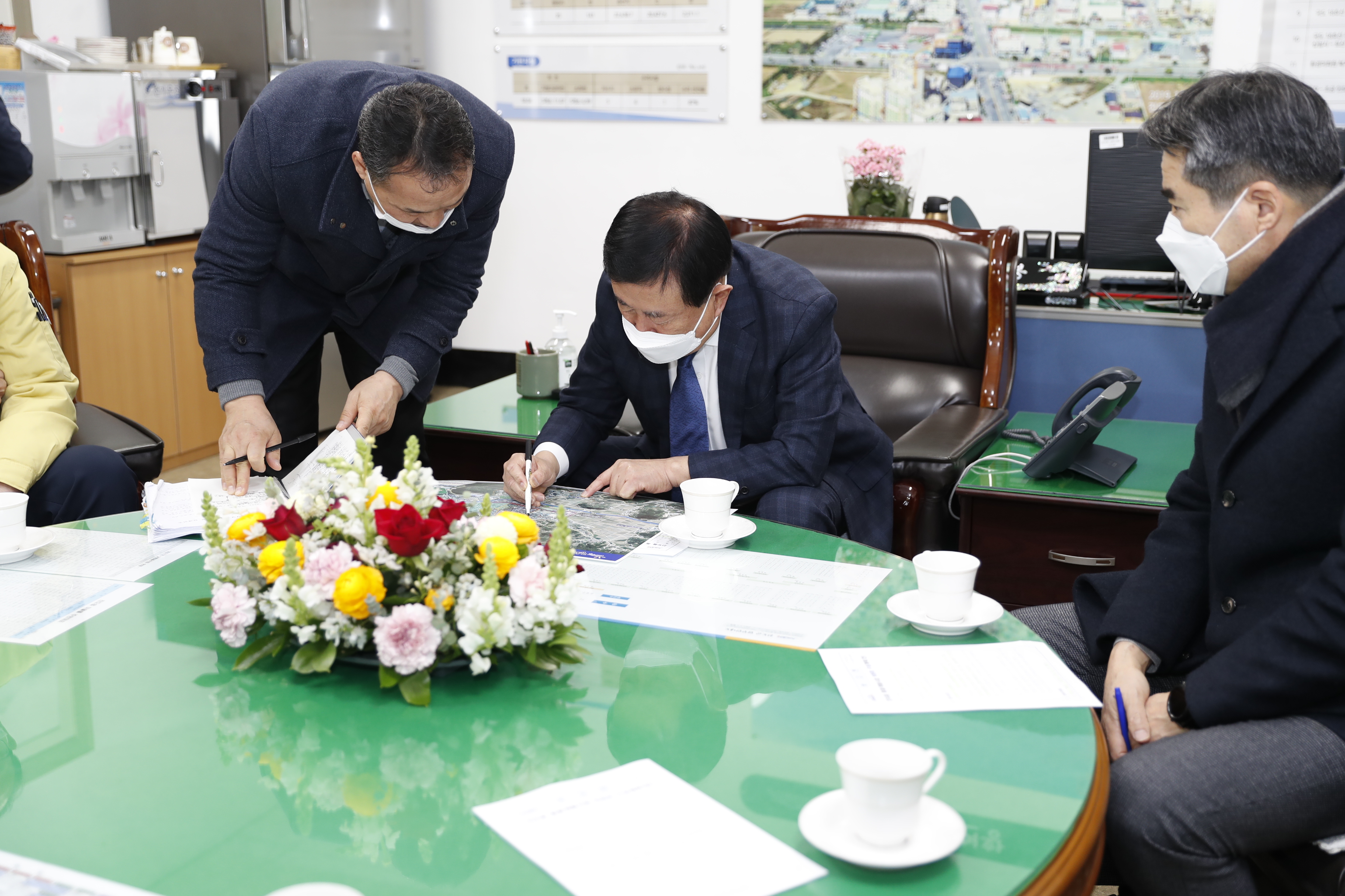 진도읍 사무소 방문 이미지