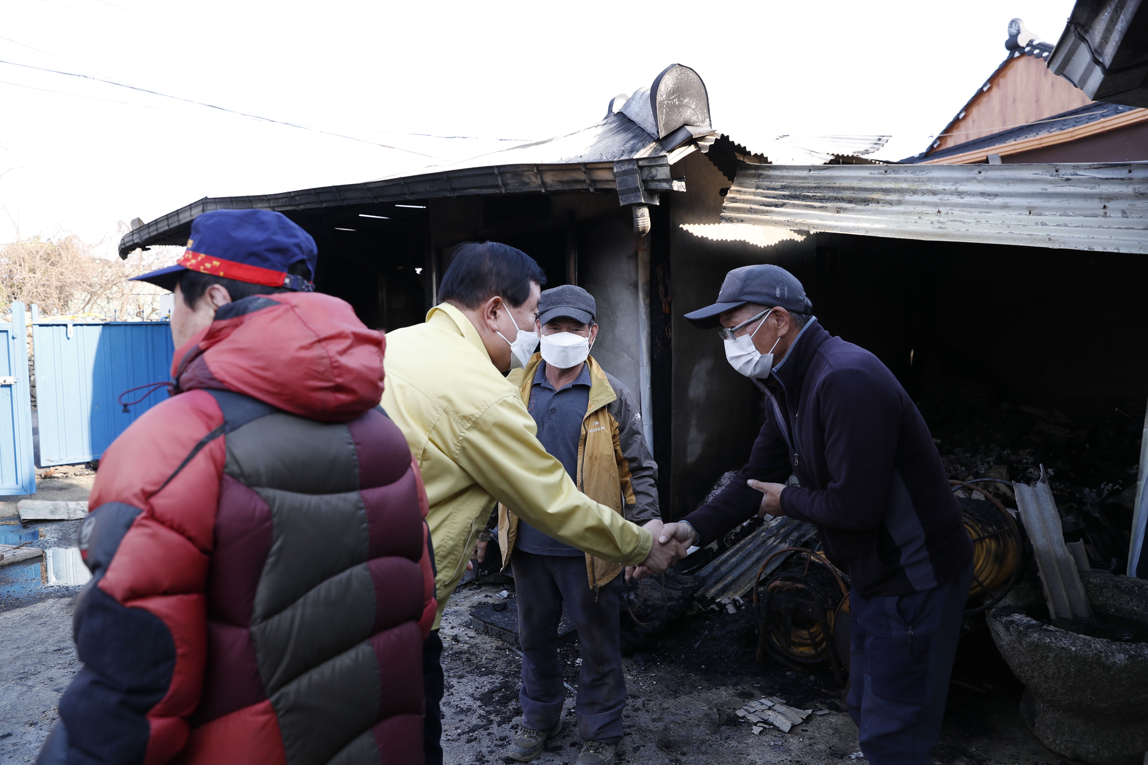 고군 오상 화재현장 방문 첨부#2