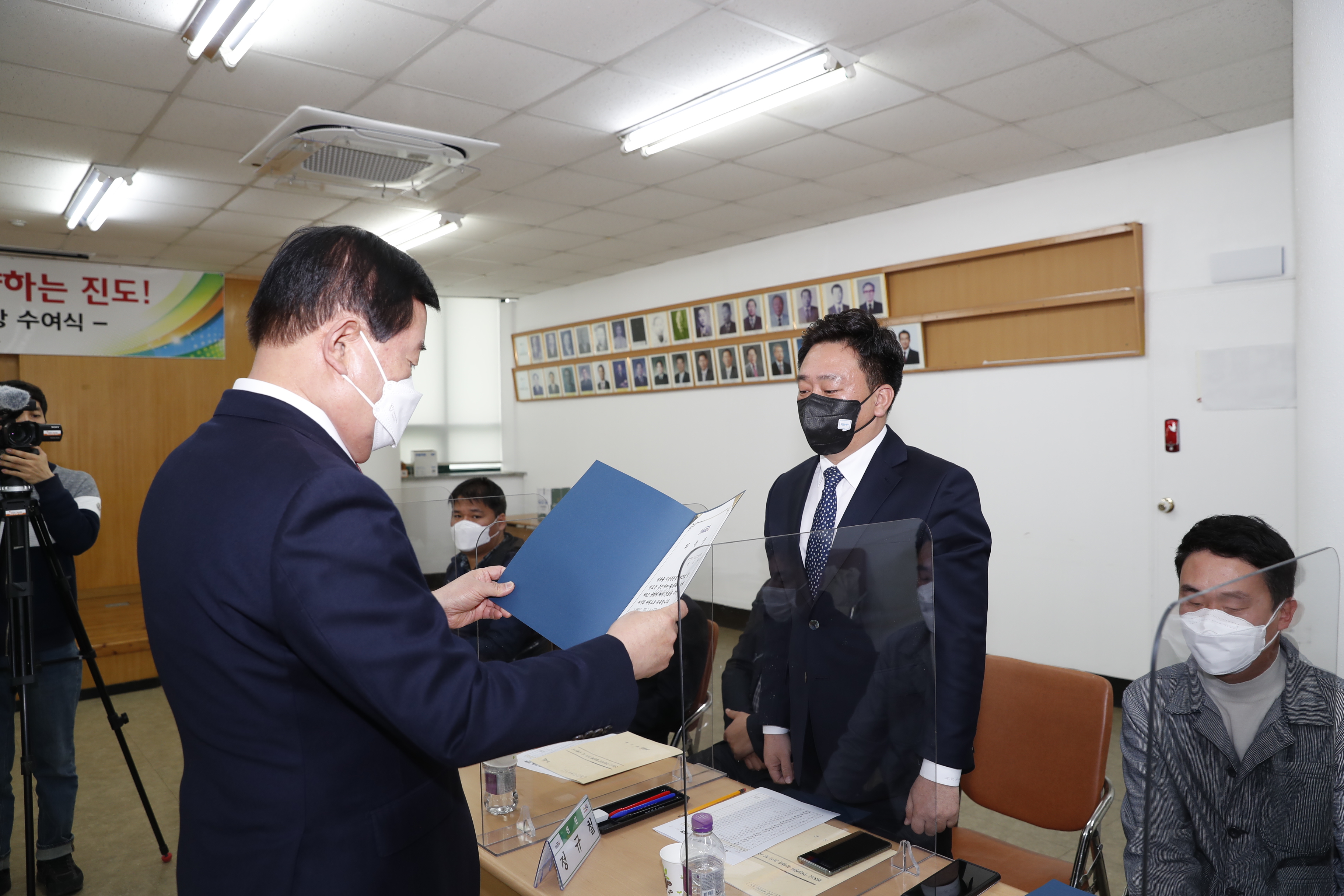 제2기 주민자치회 위원 위촉장 수여식(진도읍) 첨부#2