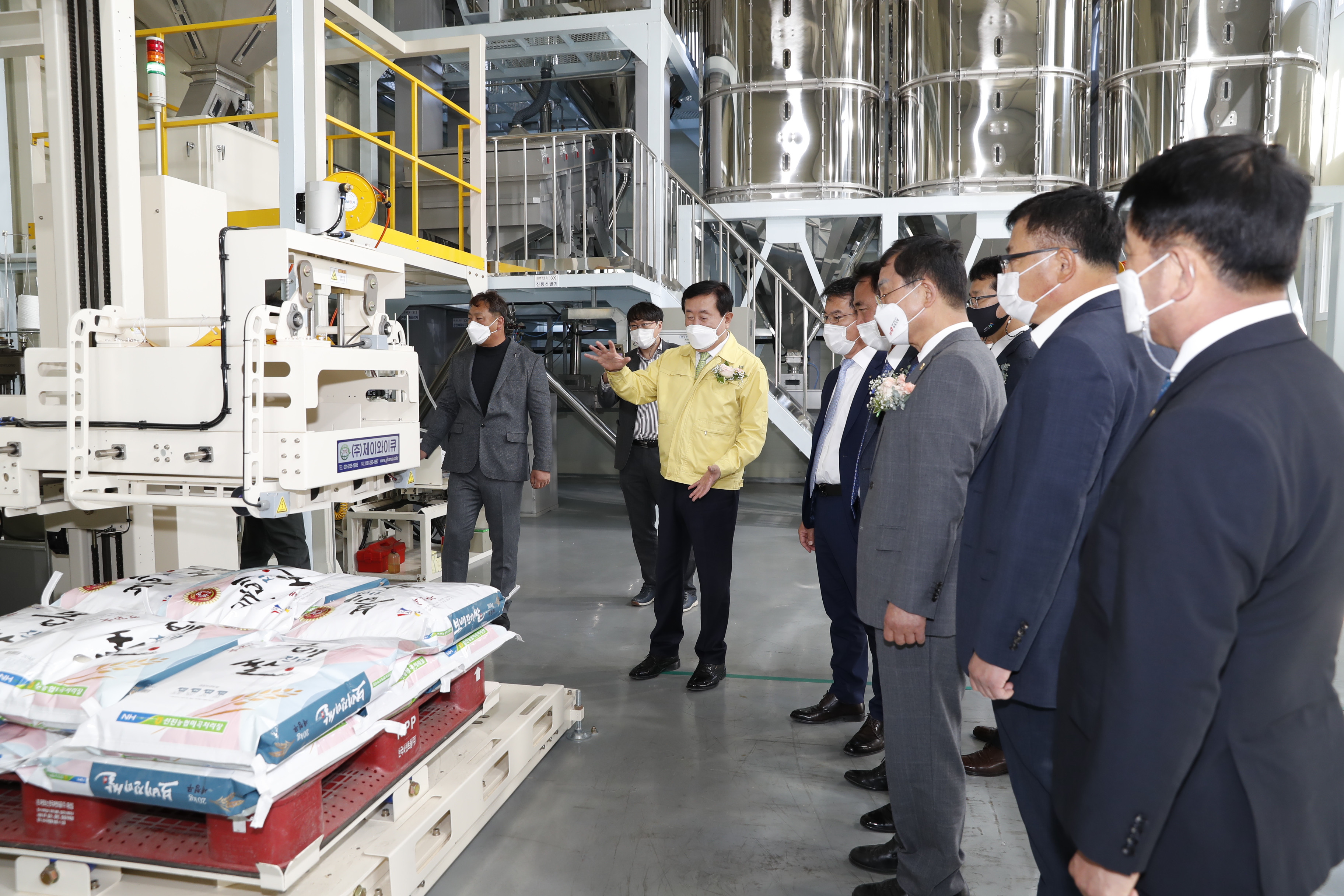 진도군, 선진농협 미곡 처리장(RPC) 준공 이미지