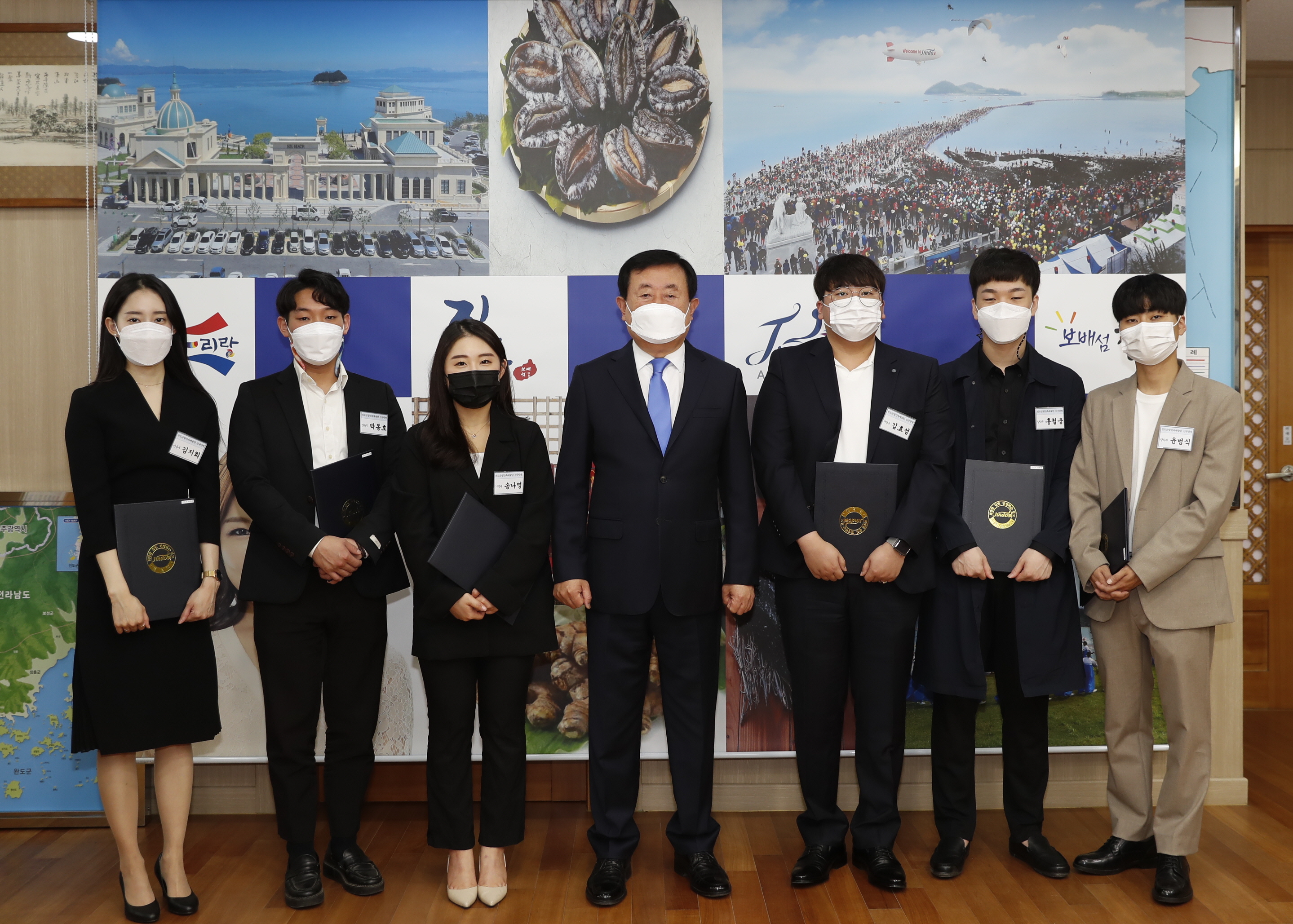 진도군립민속예술단 신규단원 위촉식 이미지