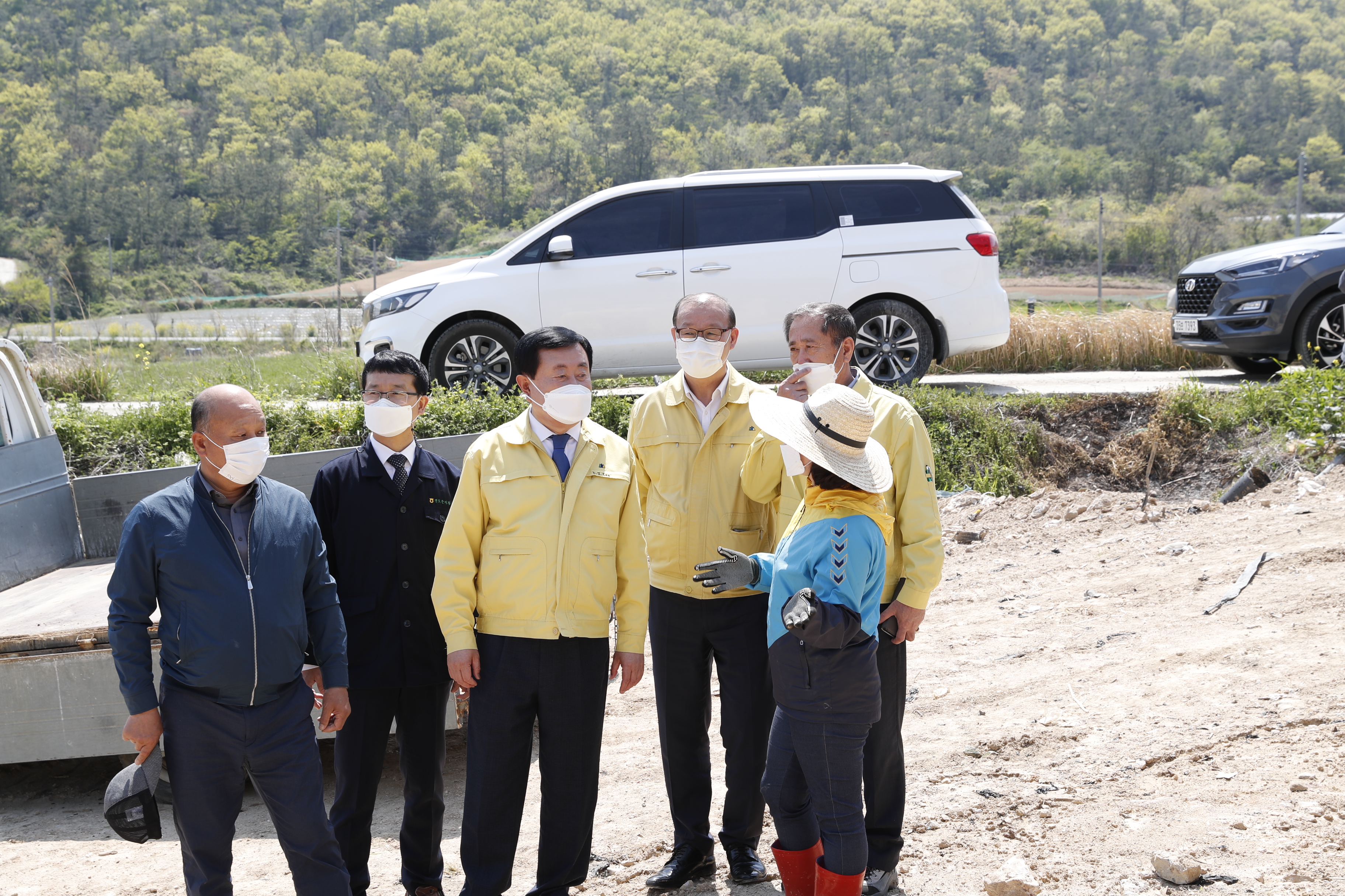 2021 시니어 일자리 추진 영농 현장방문 이미지