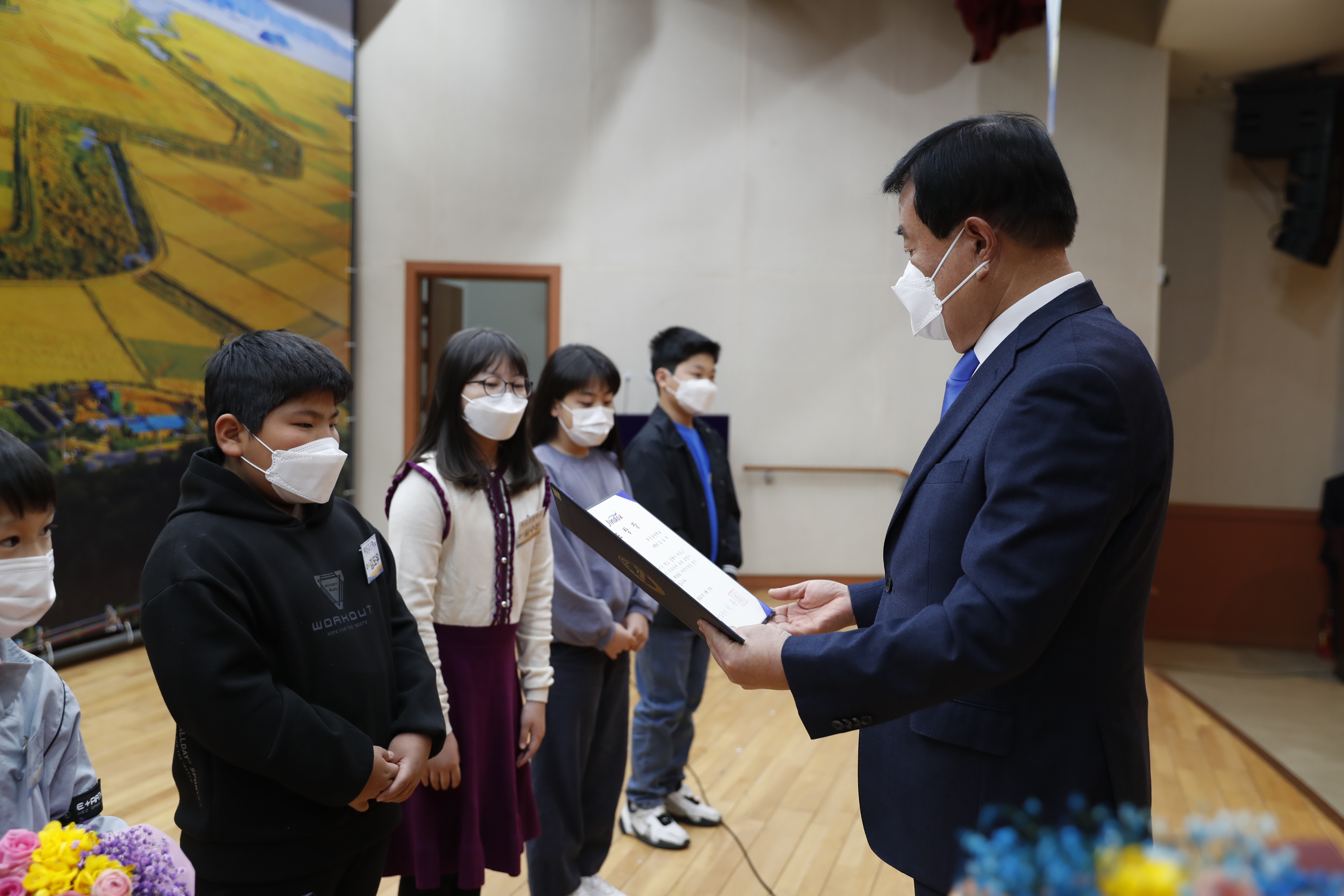 「가정의 달」 군정 발전 유공자 시상식 이미지