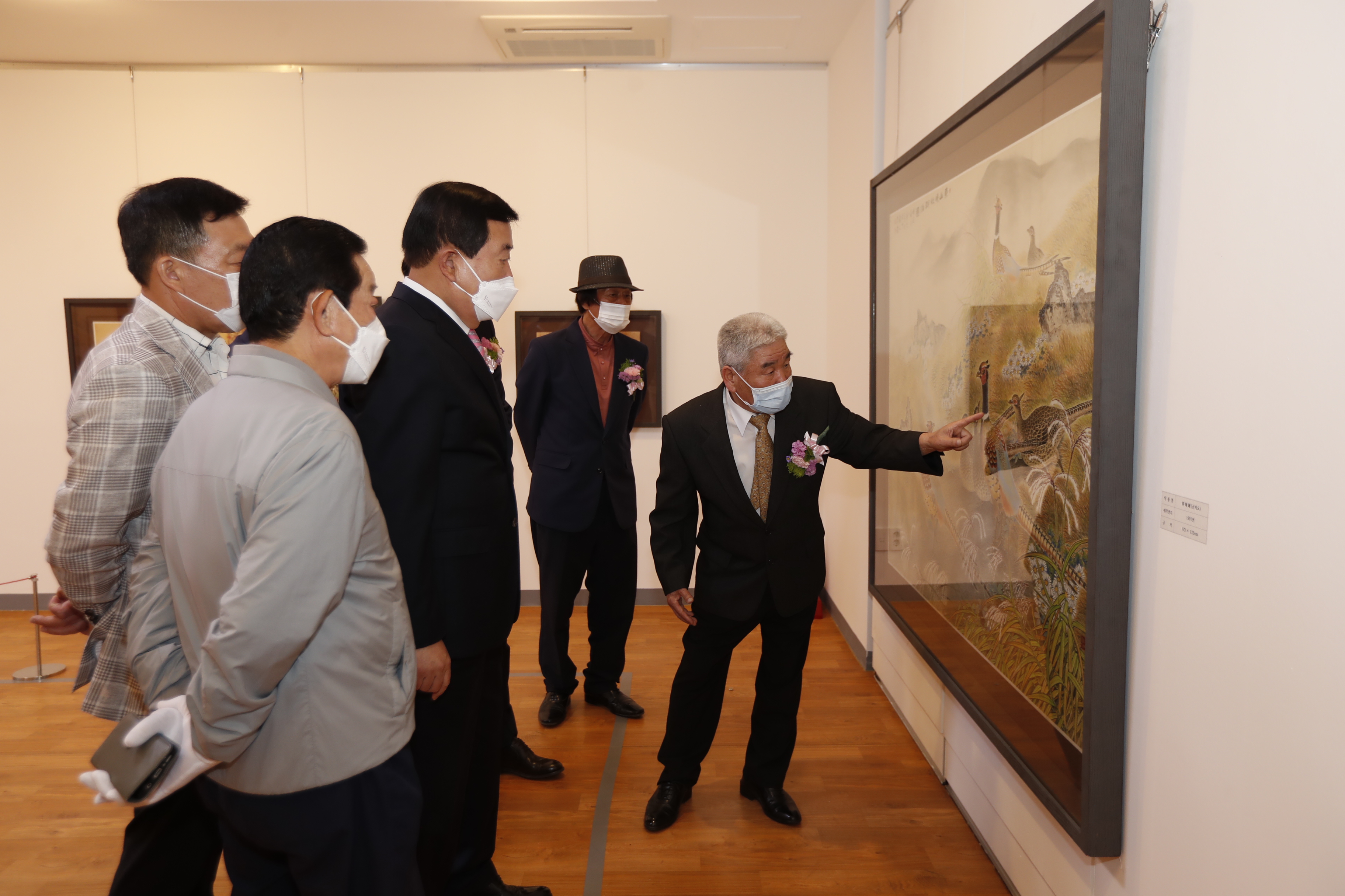 인재 박소영 화백 기증작품 전시회 이미지