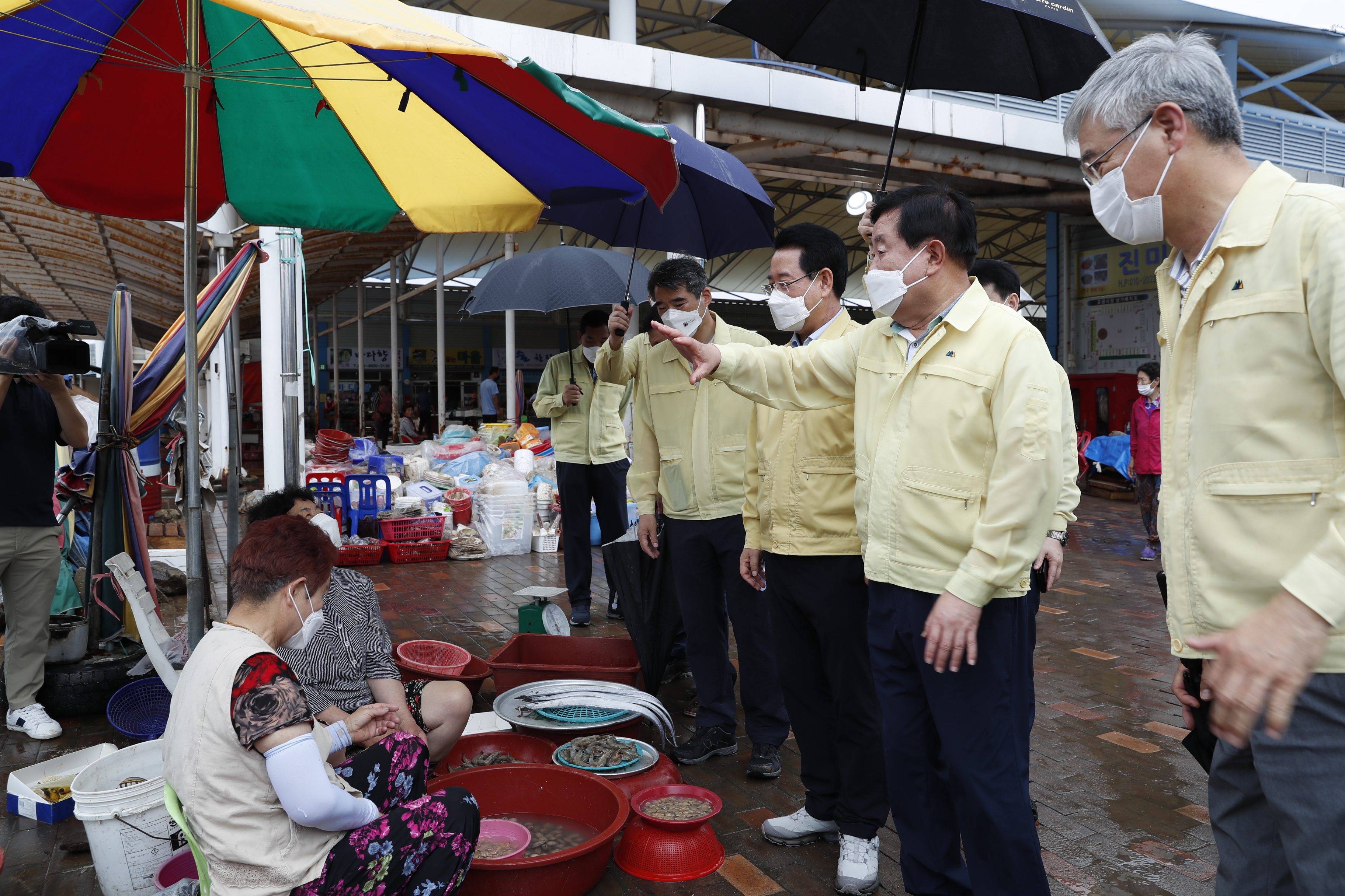 7.7 호우피해 현장 방문(도지사방문) 이미지