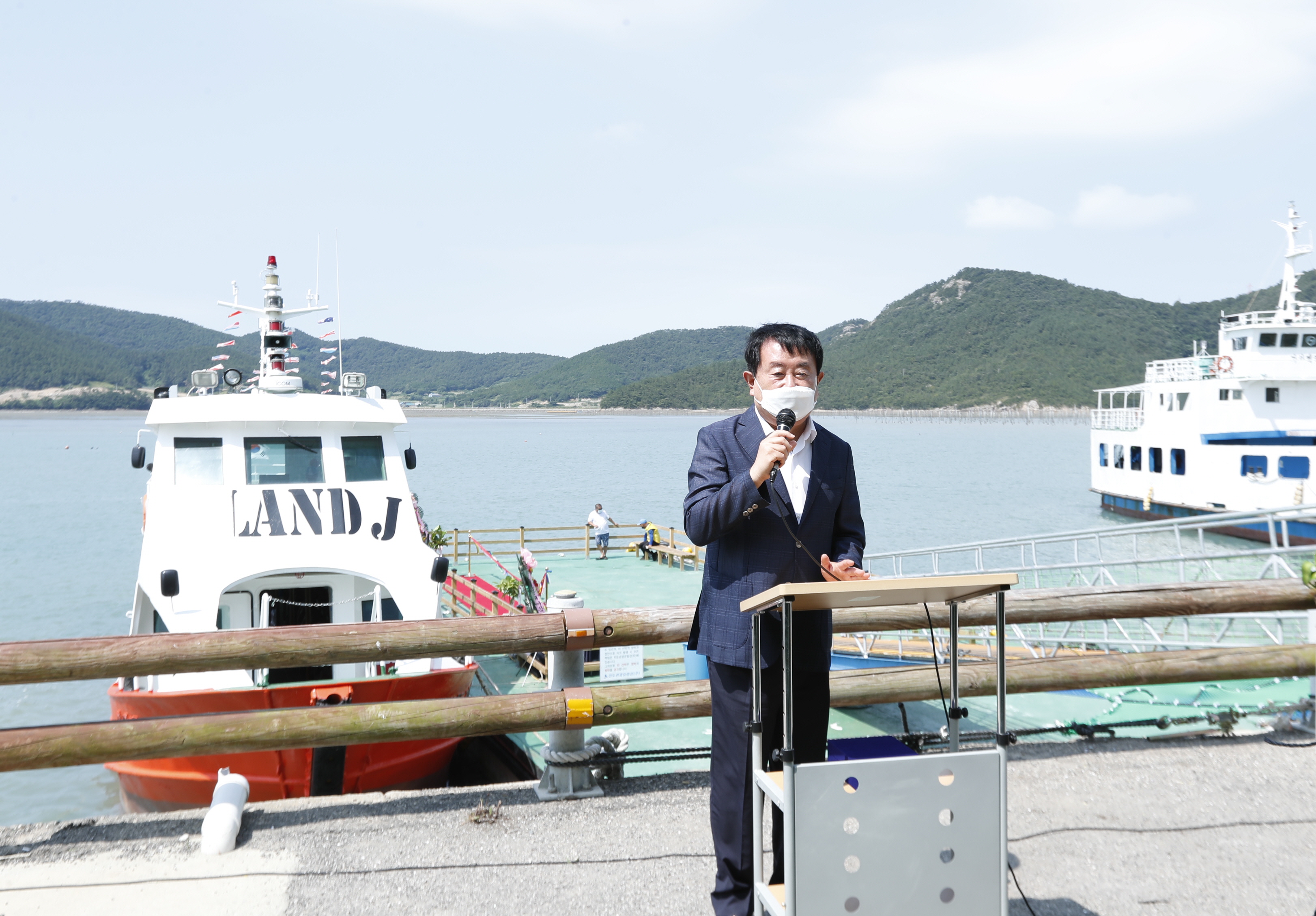 '아일랜드 제이호' 진도관광유람선 취항식 첨부#2