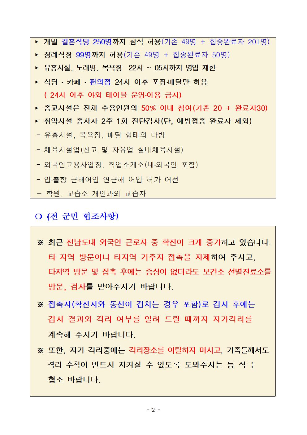 코로나 19 진도 60~61번 확진자 발생 현황 첨부#2
