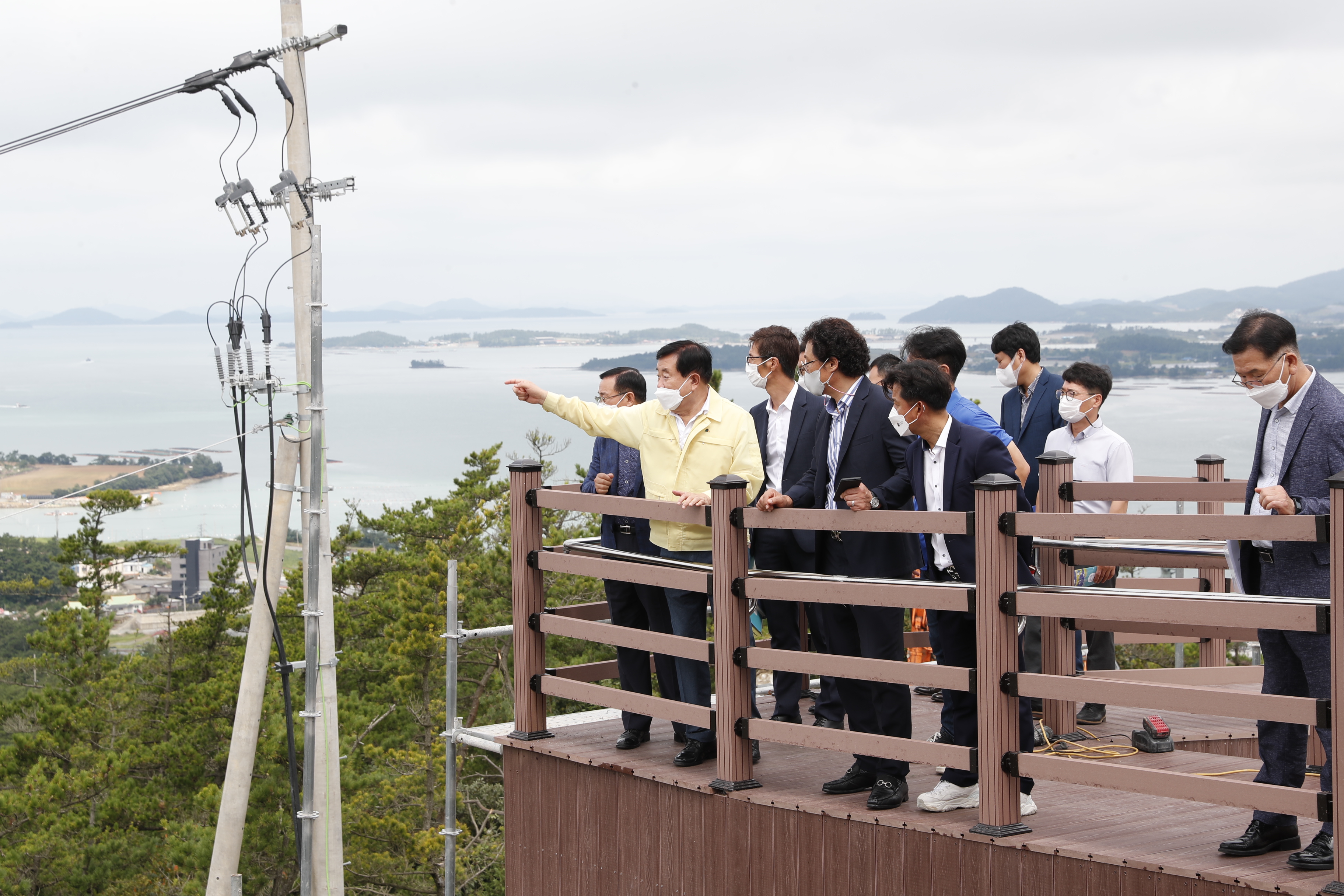 울돌목해상케이블카 현장 방문 이미지