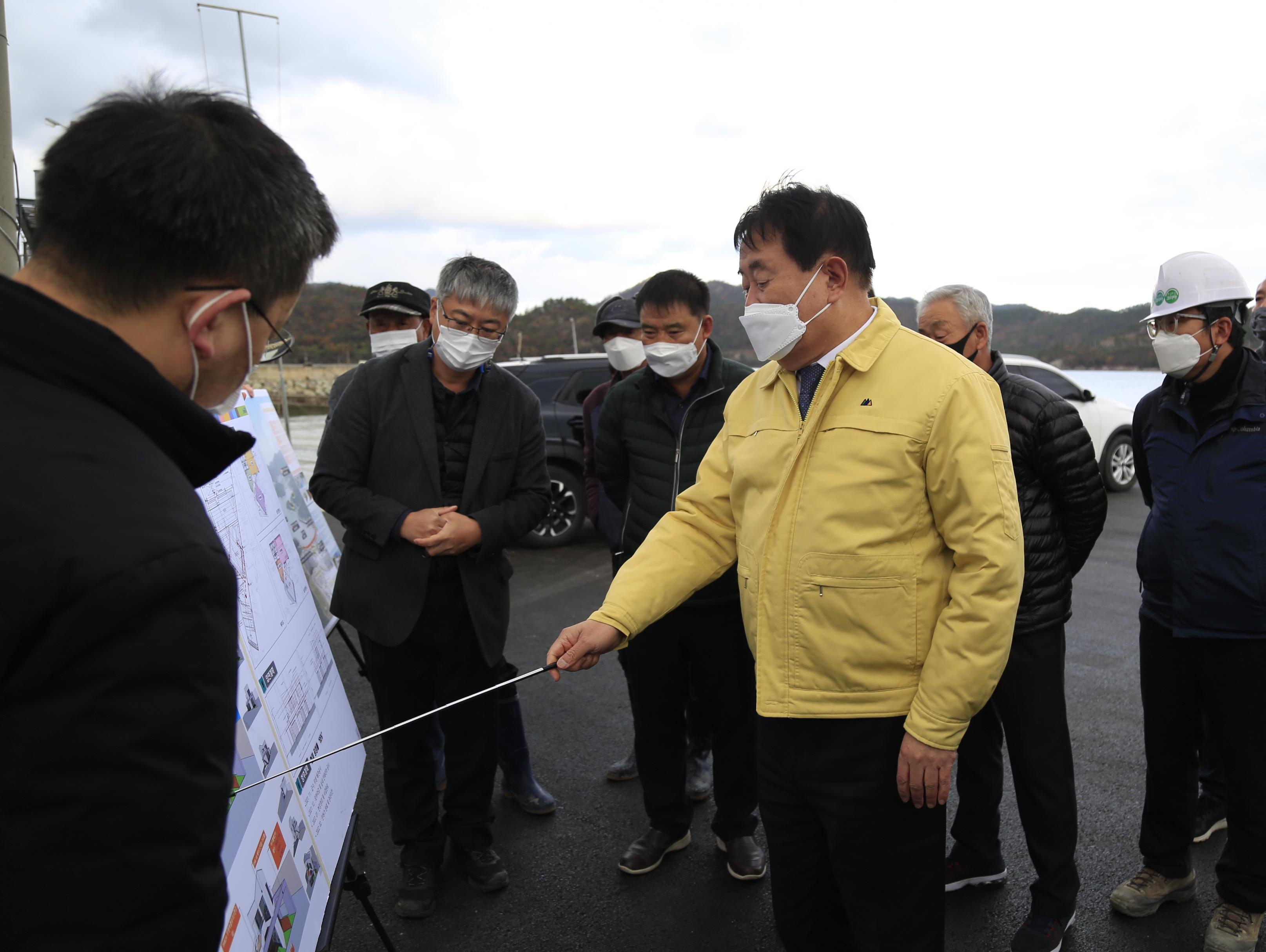 주요 사업현장 방문(초사, 송군) 이미지