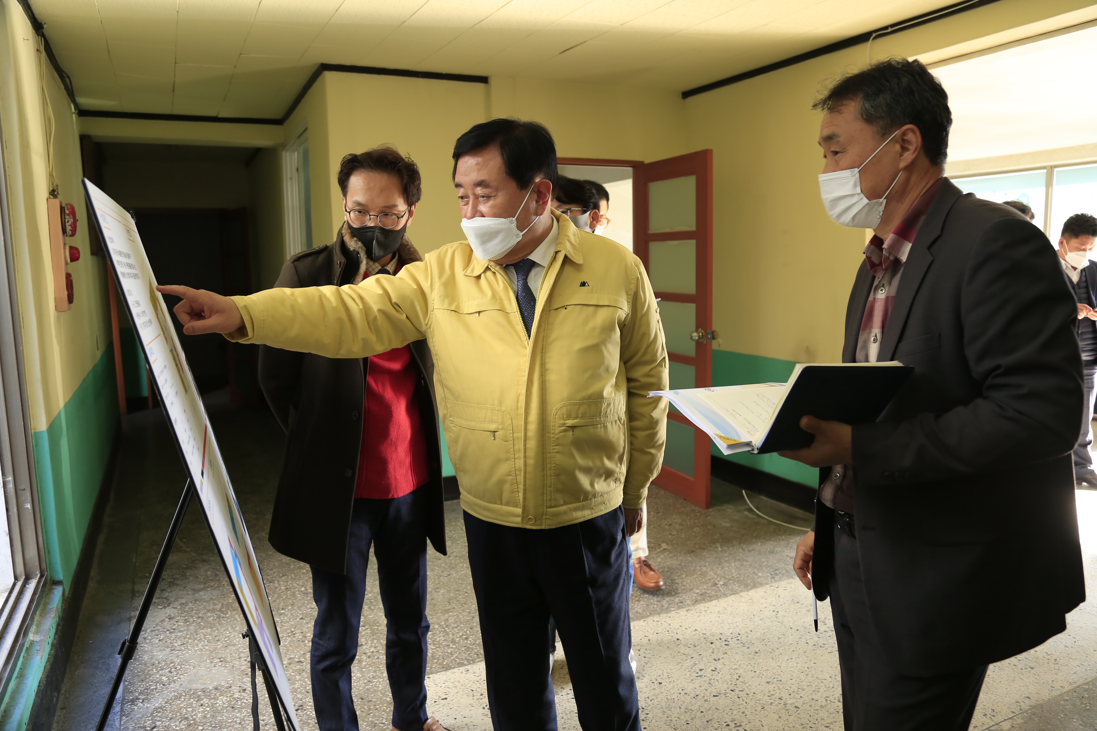 주요 사업현장 방문(성내, 교동) 이미지