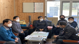 국립식량과학원장 진도군 영농현장 방문 이미지