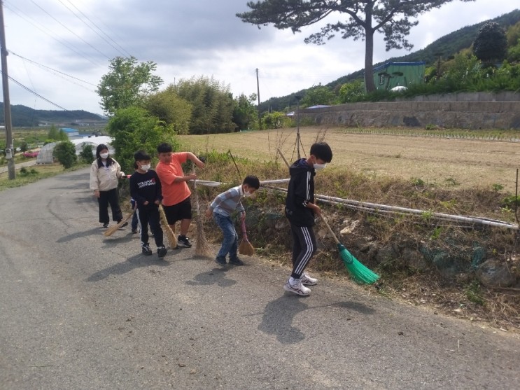 진도읍 해창마을 어린이들을 칭찬해주세요. 첨부#1