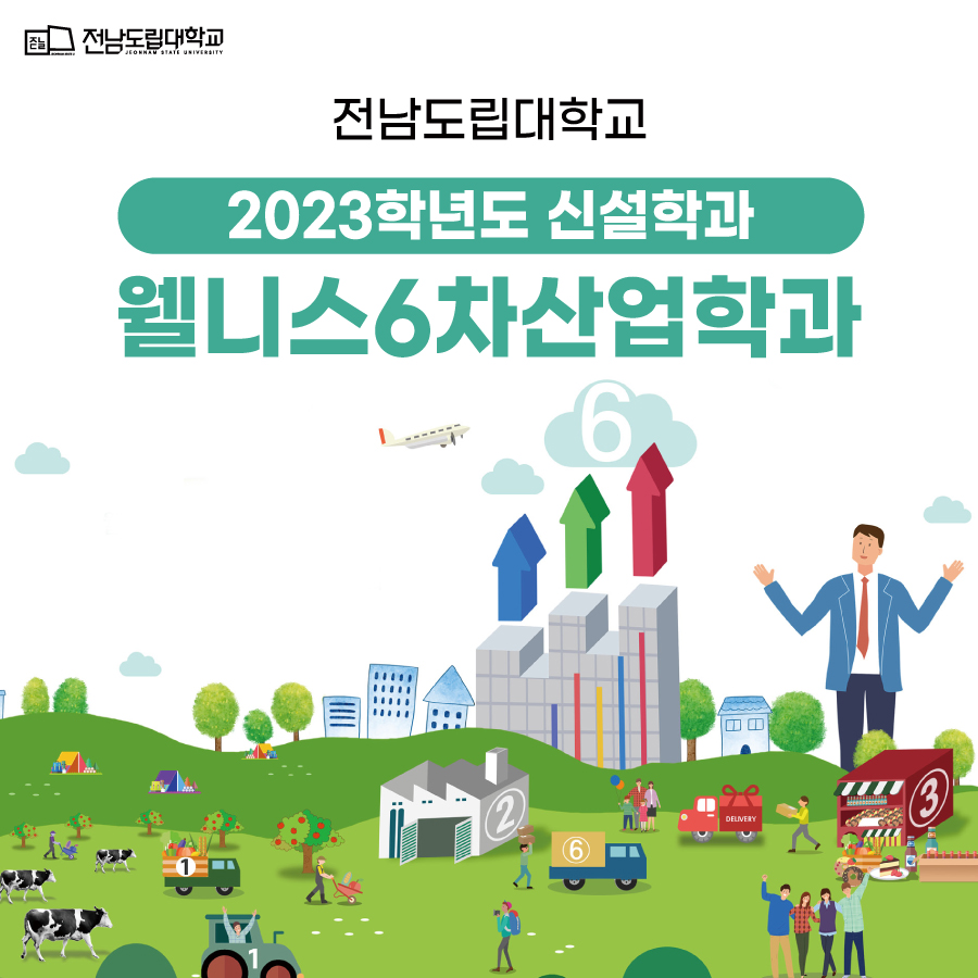 [전남도립대학] 웰니스6차산업학과 신입생모집 이미지