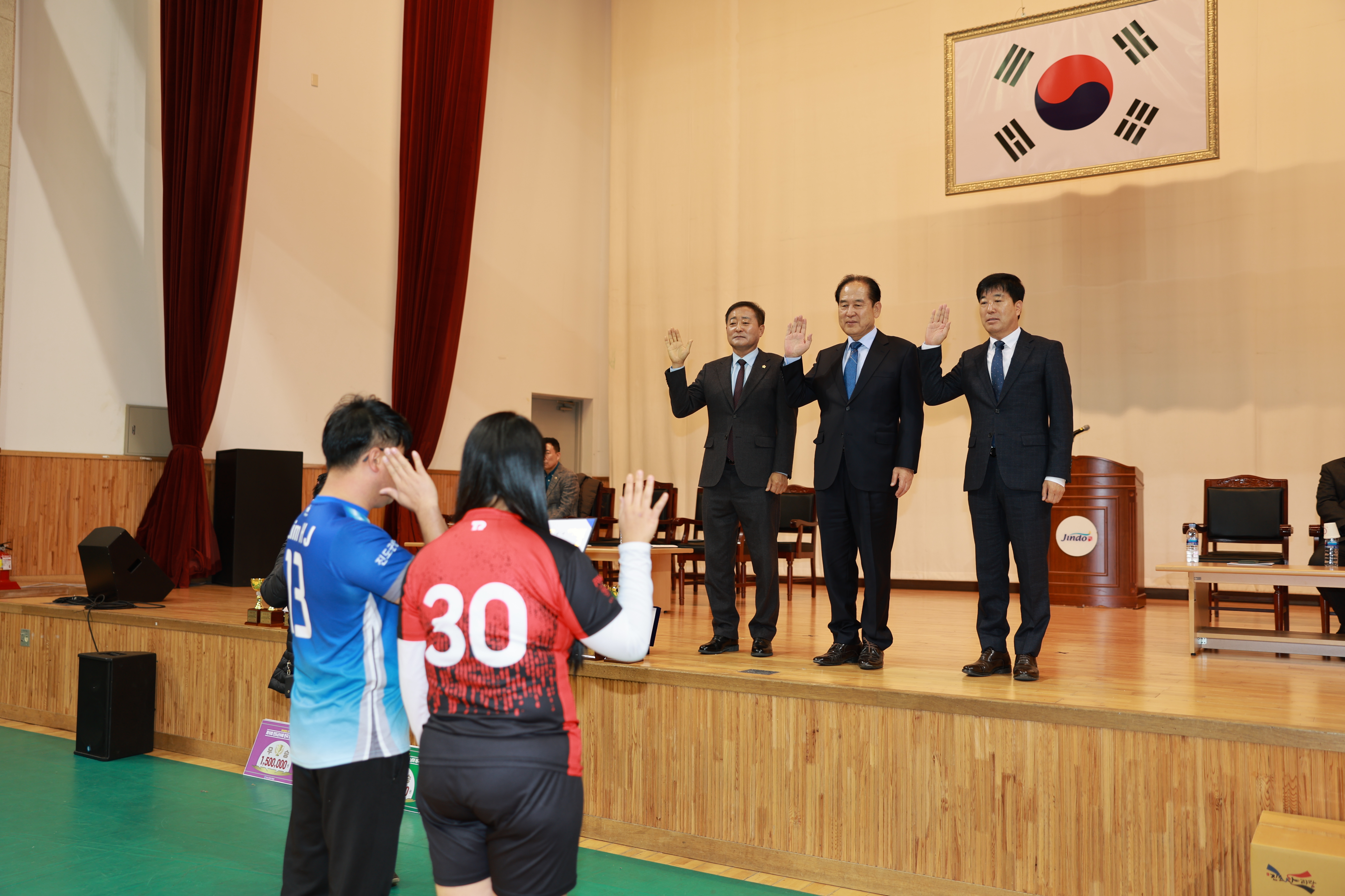 제10회 진도군수배 전국 남녀 배구대회 개회식 첨부#4