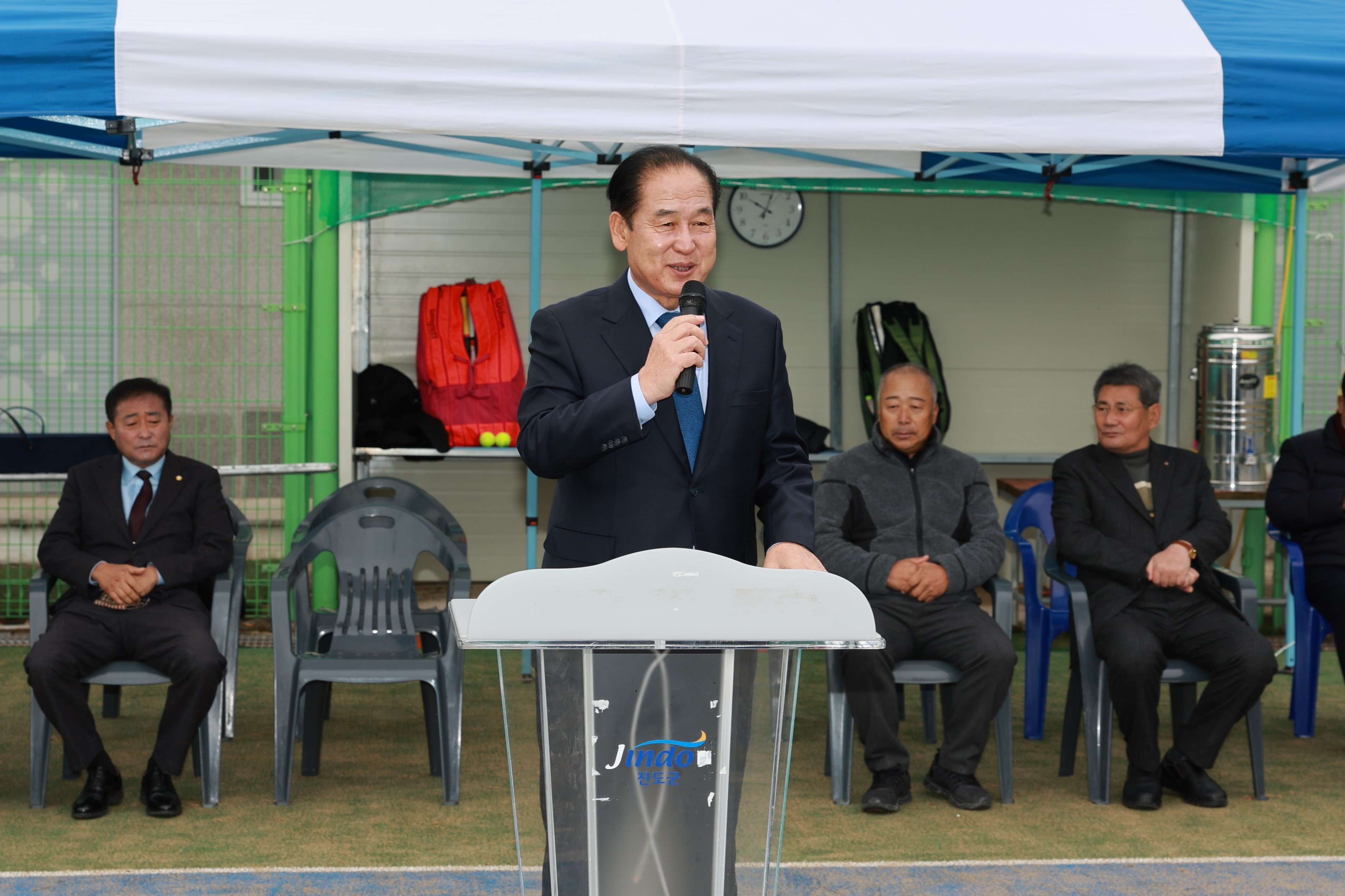 제27회 진도군협회장기 테니스대회 개회식 첨부#2