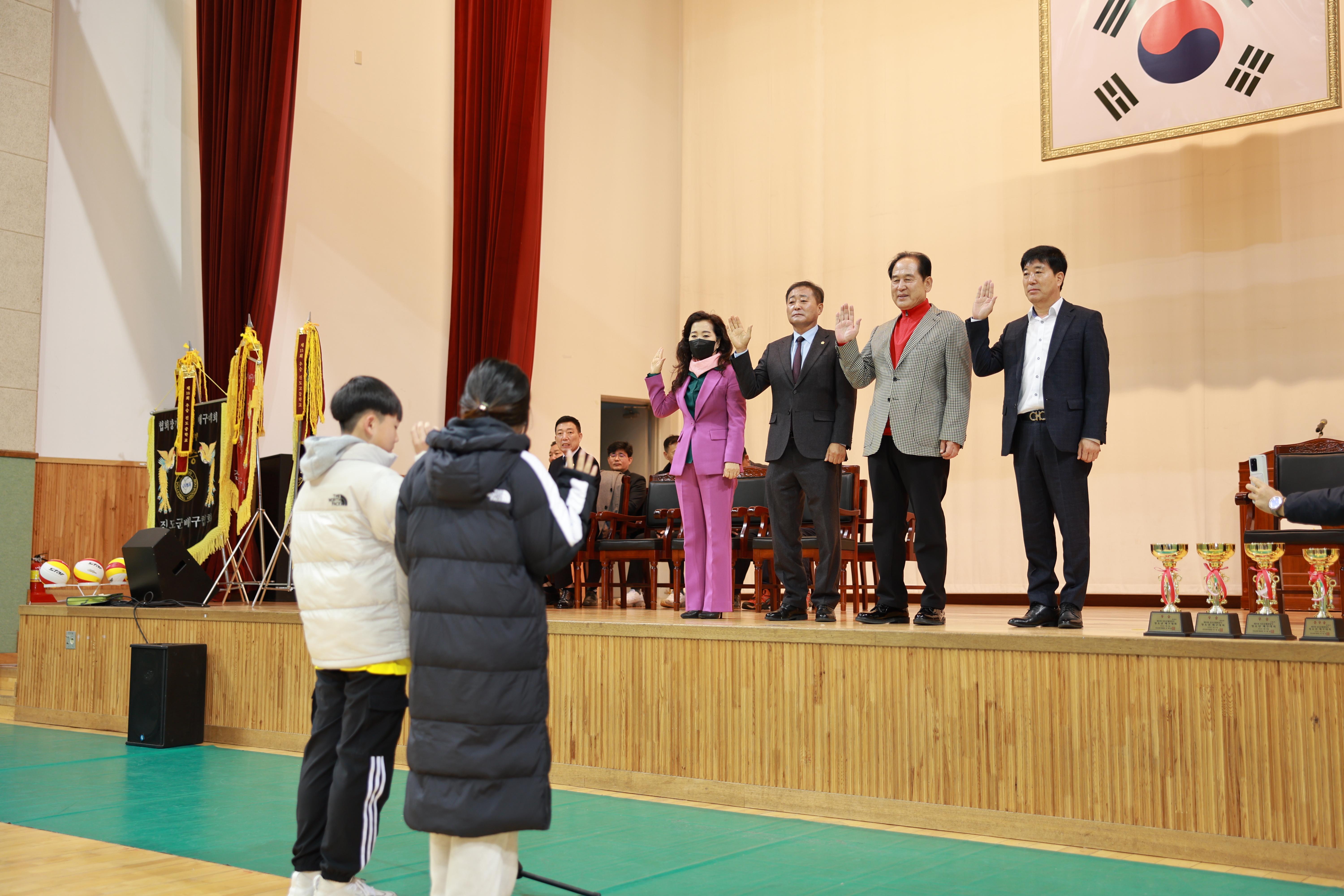 제19회 진도군협회장기 청소년 배구대회 개회식 첨부#5