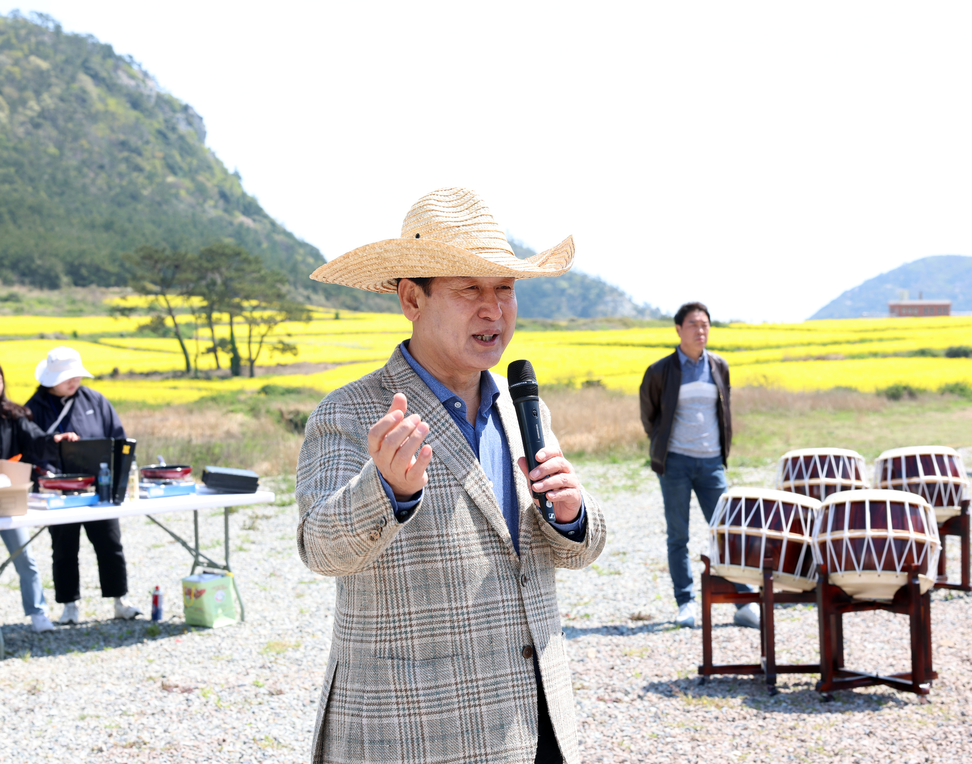 진도군 기관장협의회 관매도 유채꽃축제 참여 첨부#2