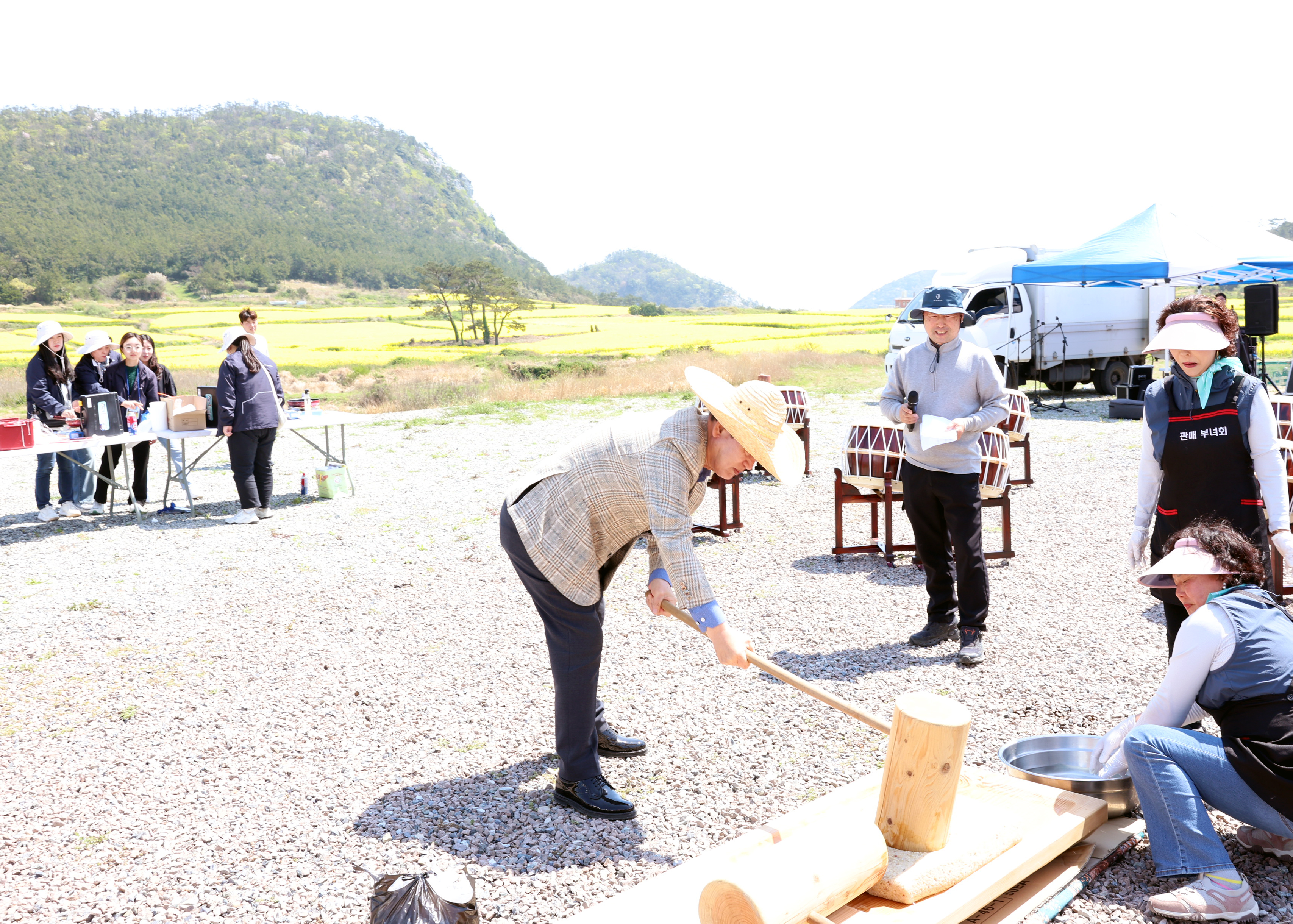 진도군 기관장협의회 관매도 유채꽃축제 참여 첨부#4