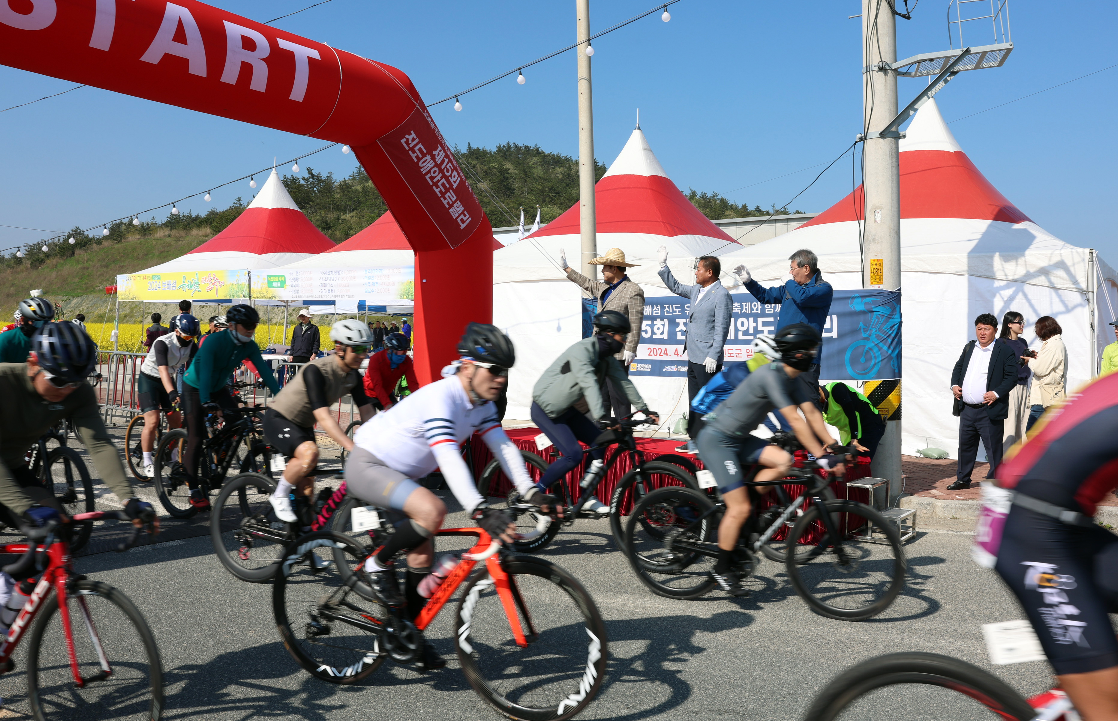 제15회 진도해안도로랠리 전국 자전거대회 개회식 첨부#6