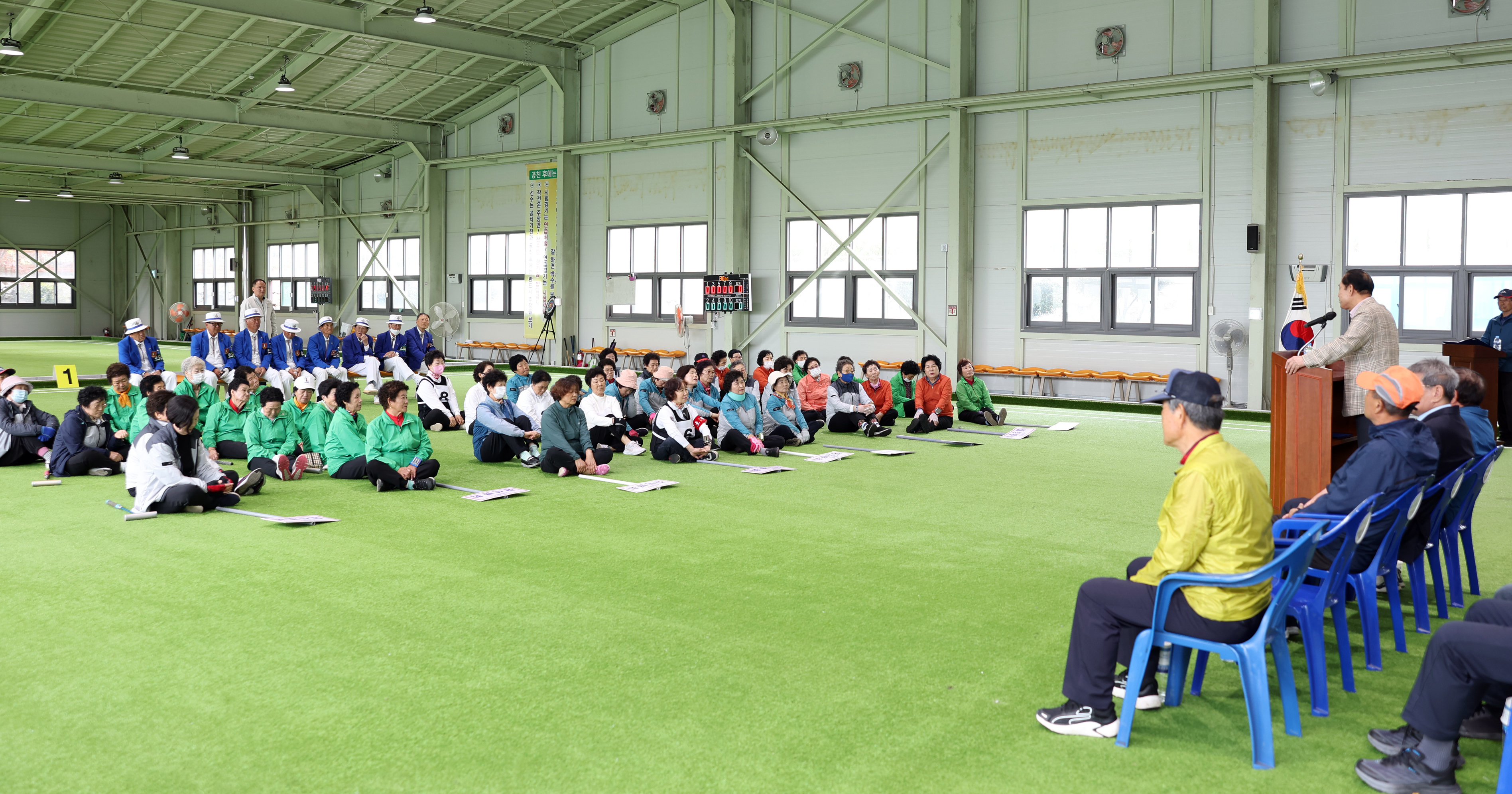 제7회 진도군수배 여성게이트볼대회 개회식 첨부#6