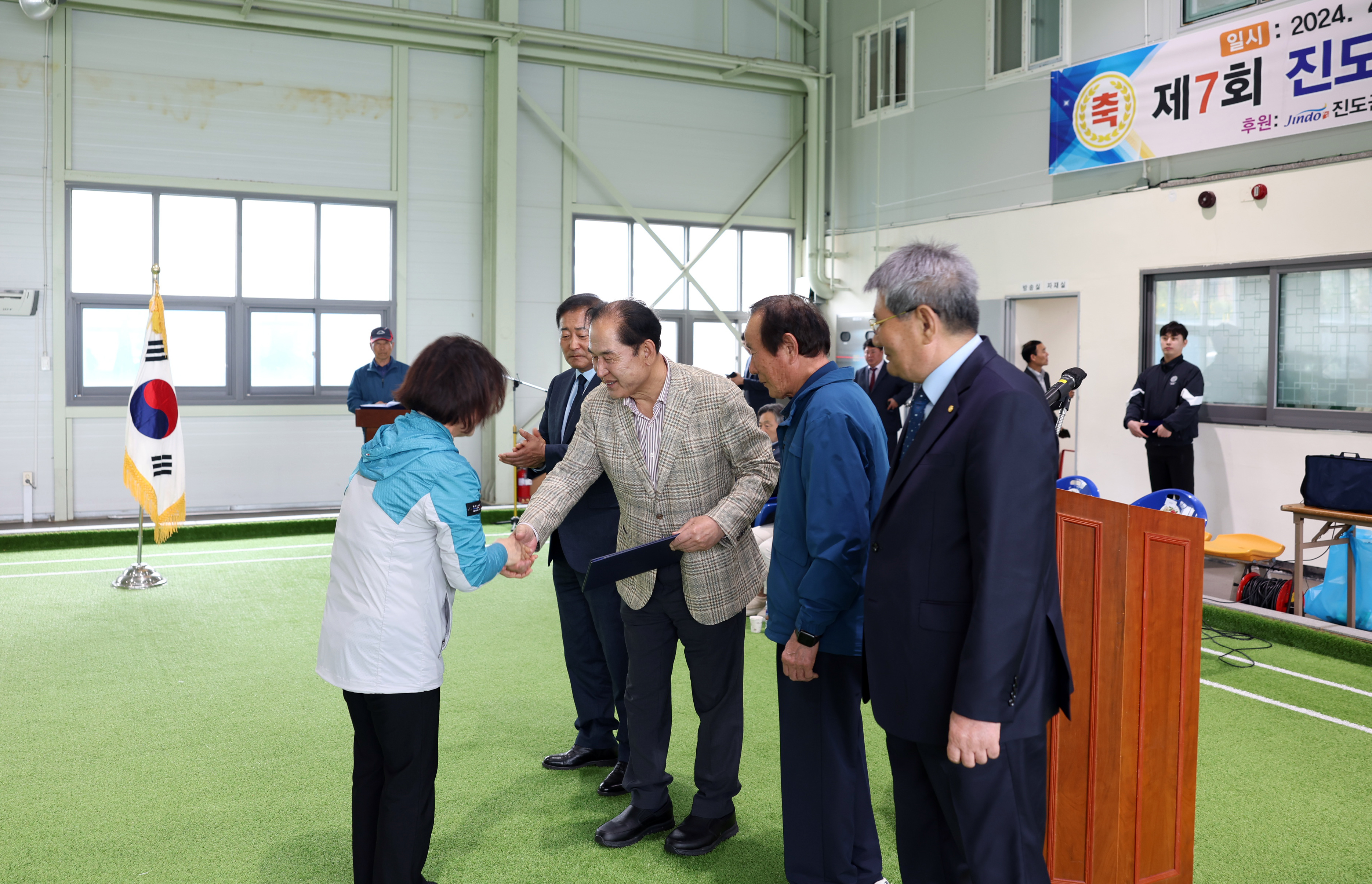 제7회 진도군수배 여성게이트볼대회 개회식 첨부#8