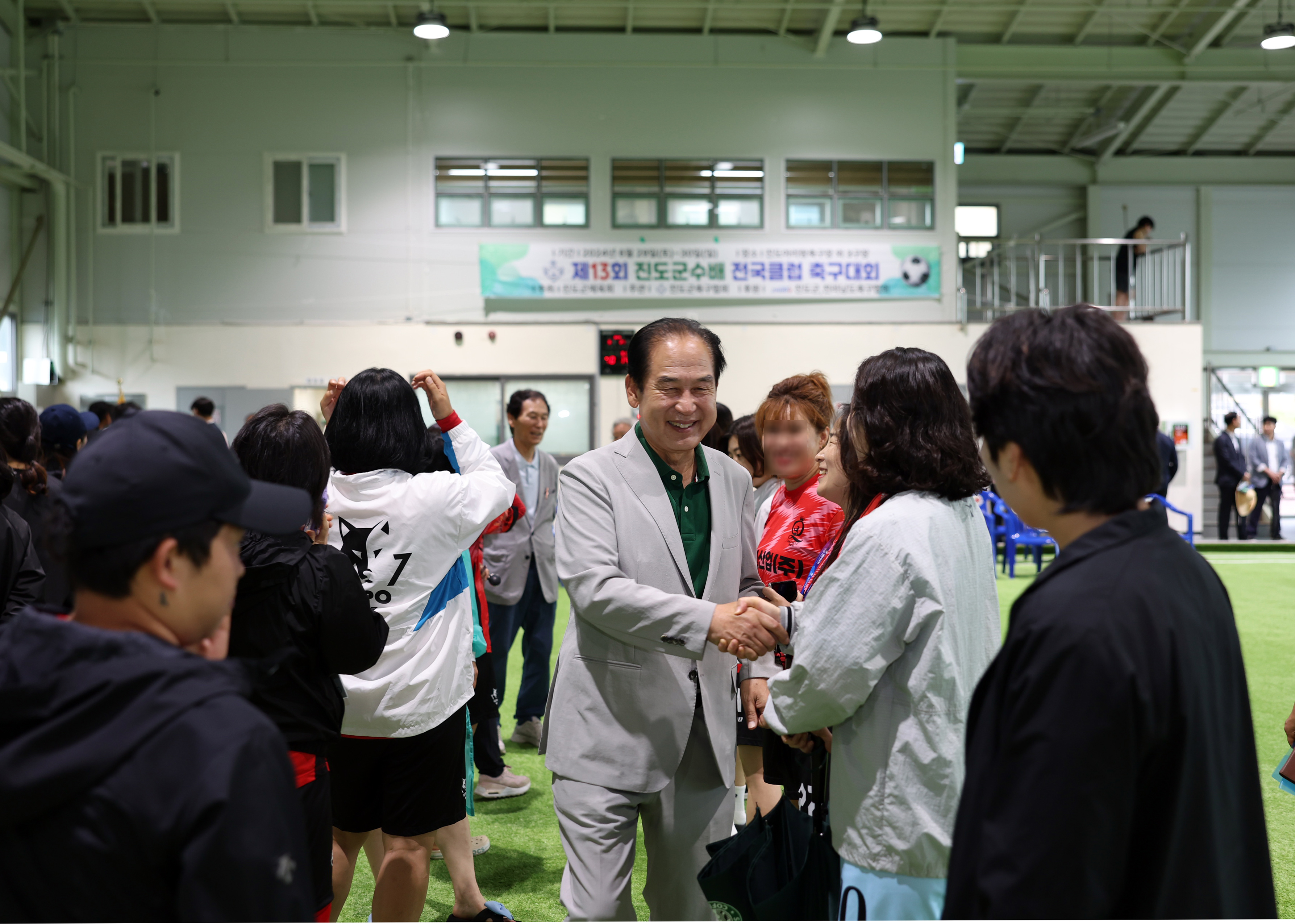 제13회 진도군수배 전국 클럽 축구대회 개회식 첨부#8