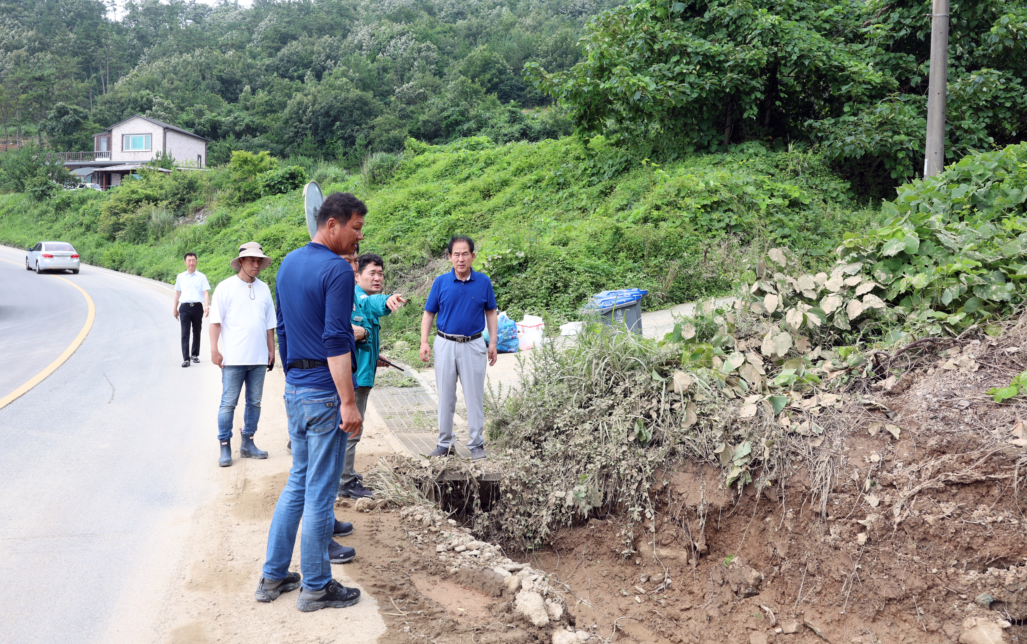 수해복구작업 현장방문 첨부#3