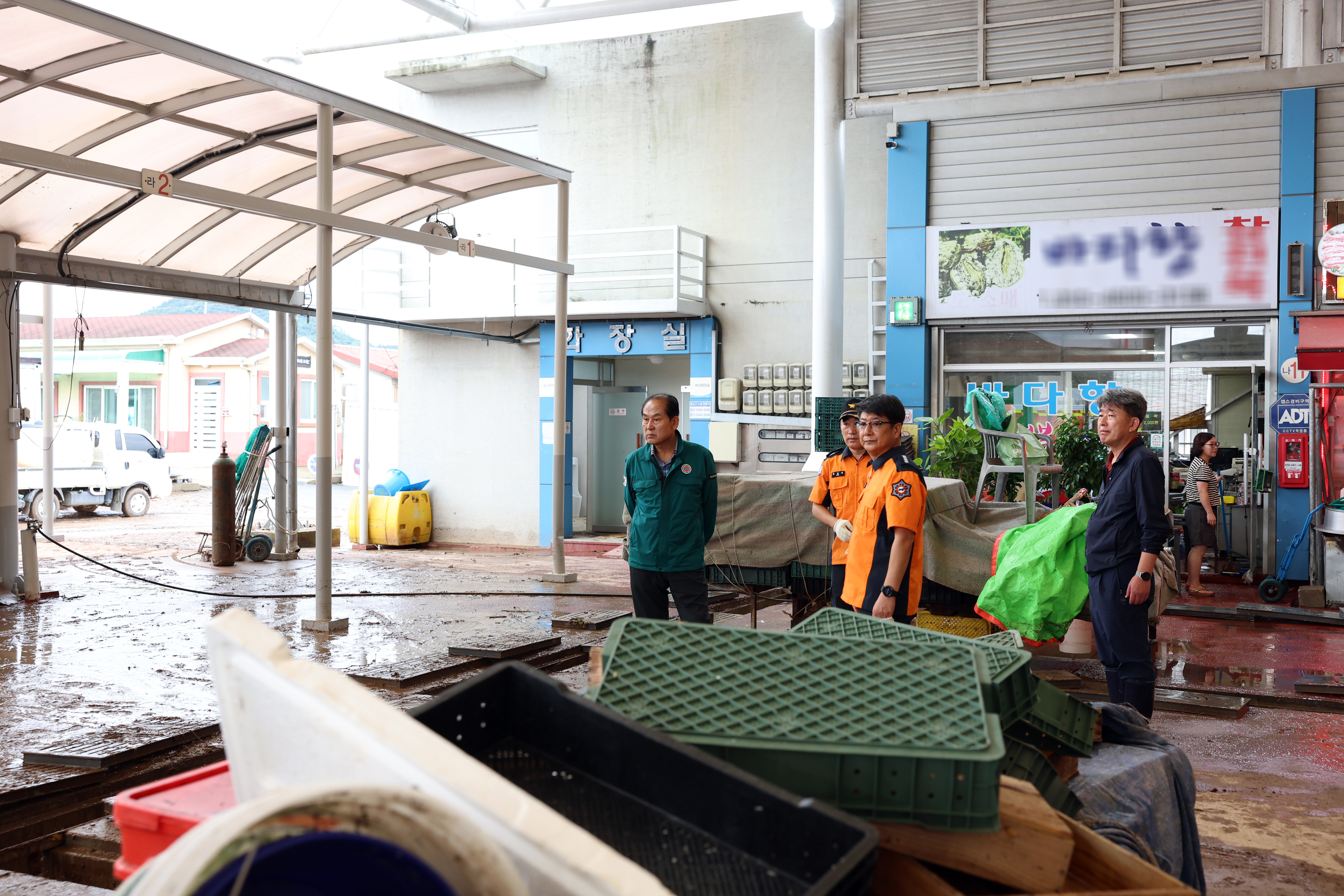 집중호우 피해 현장 복구 작업 첨부#6