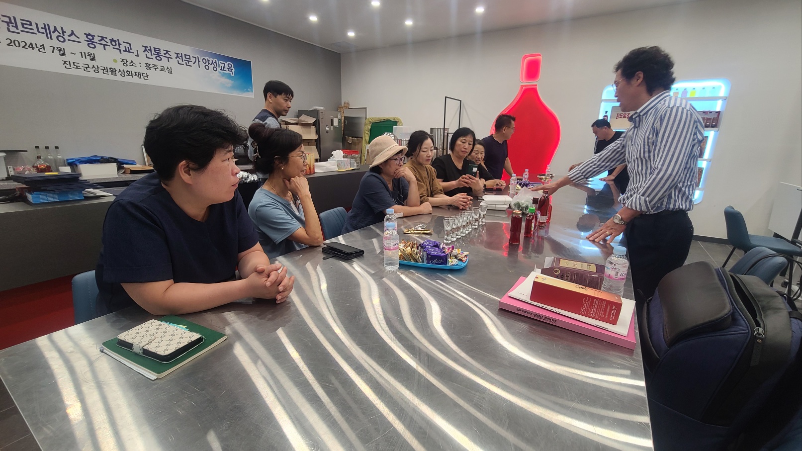 진도군 상권활성화재단 '홍주학교', 박재영사무국장님과 관계자 여러분을 칭찬합니다~ 첨부#1