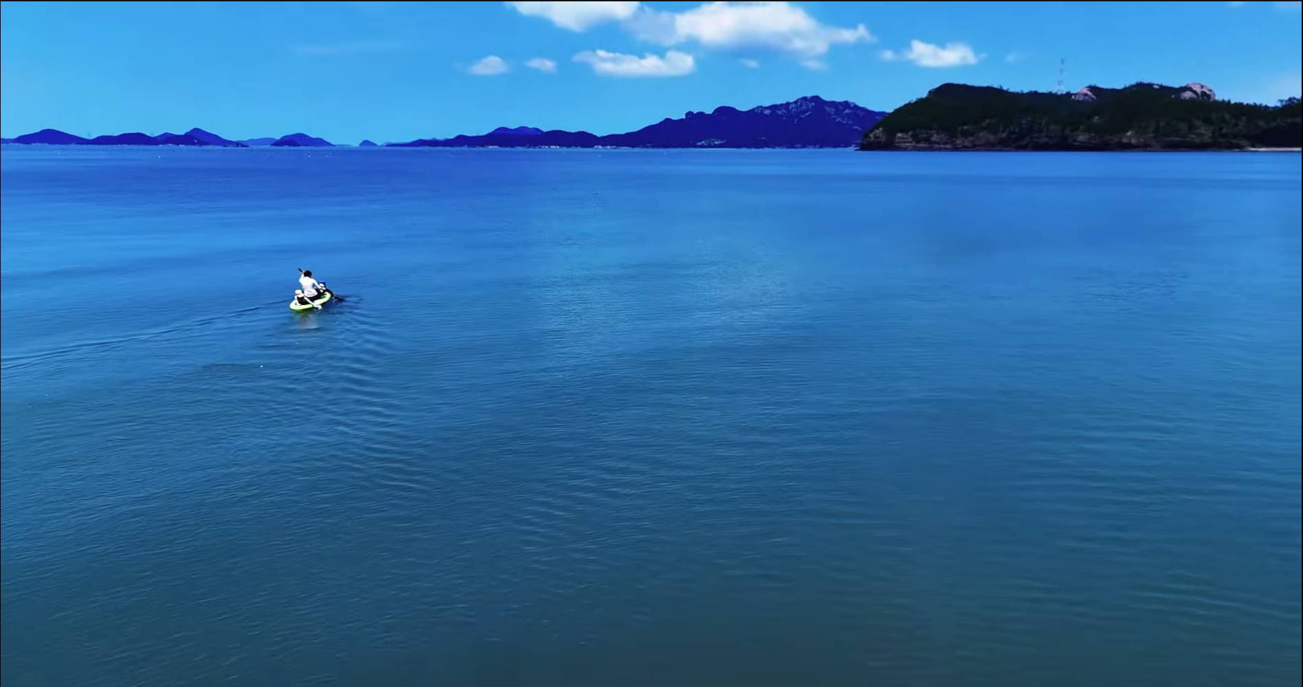 유튜브에서 관매도 해상국립 공원을 멋지게 소개한 진도군민을 칭찬하니다. 첨부#2