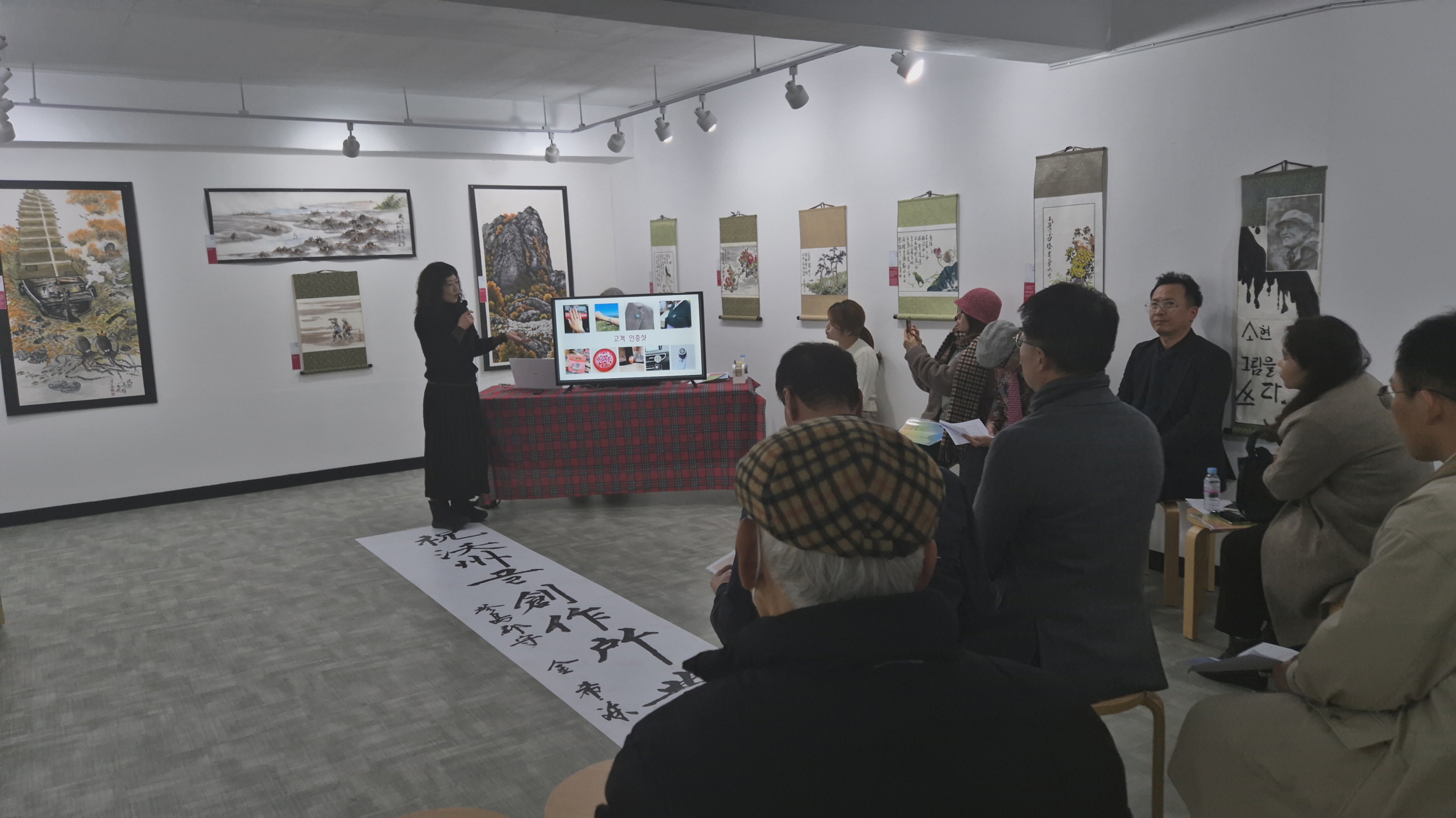 진도 옥주골 창작소, 입주 작가 성과공유회 개최 이미지