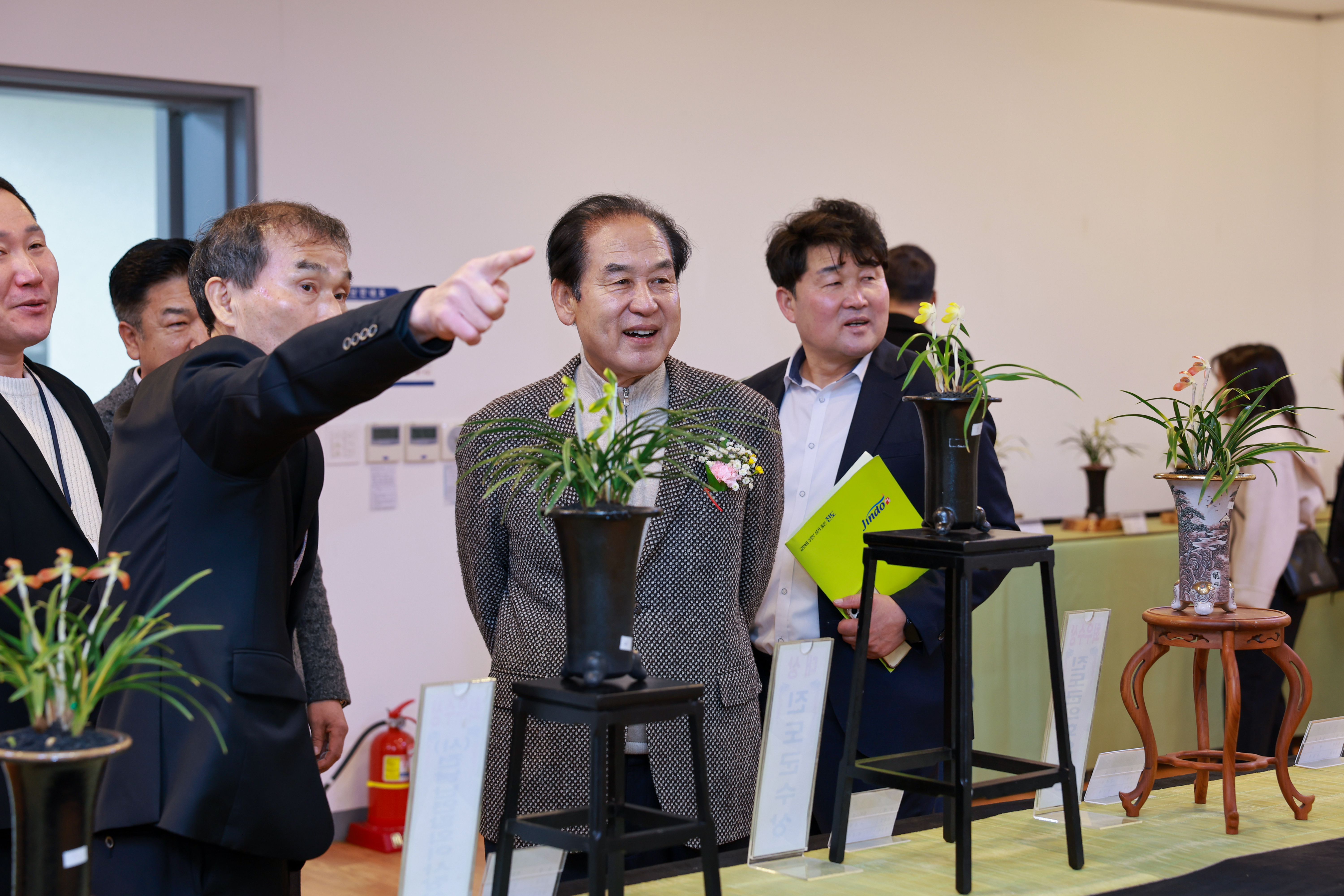 제25회 진도난우회 춘란전시회 개막식 첨부#5