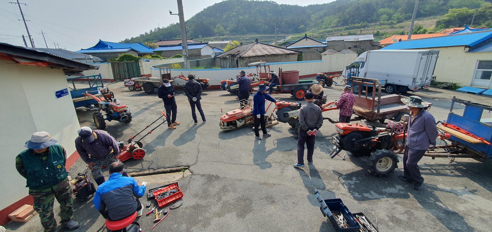 진도군, ‘찾아가는 농기계 수리·사용 교육’ 이미지
