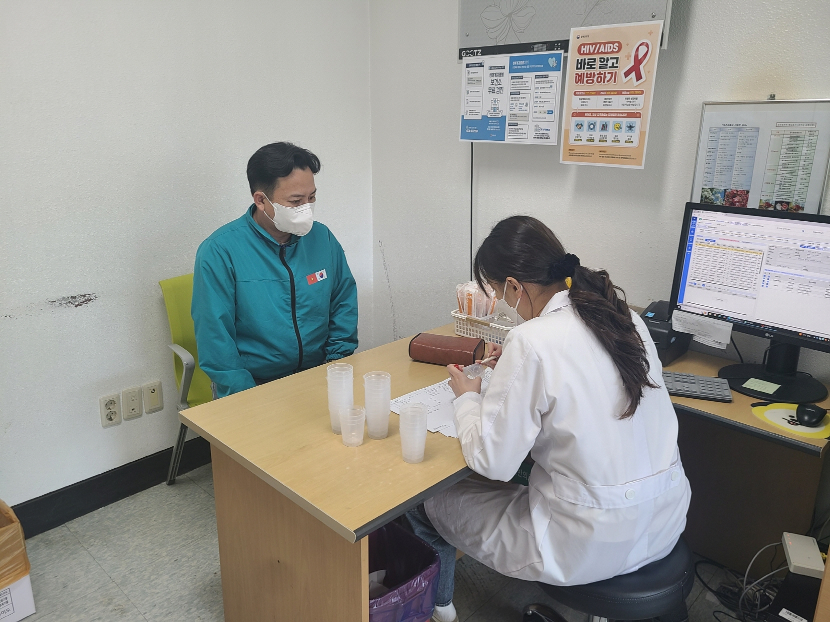 진도군 보건소, 외국인 계절근로자 마약 검사 첫 시행 이미지
