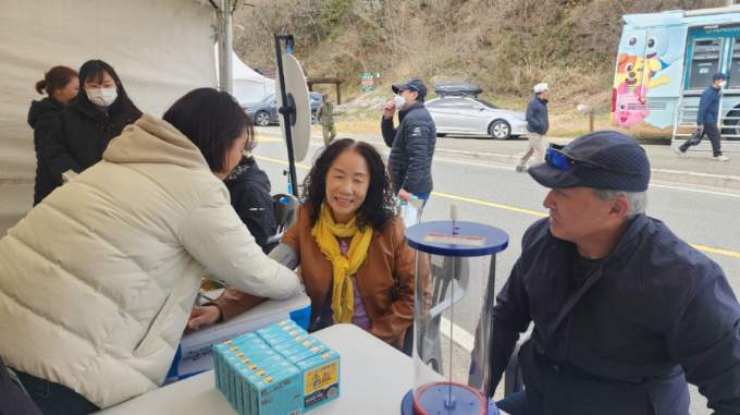 진도 신비의바닷길 축제장 ‘건강증진 홍보관’ 호평 이미지
