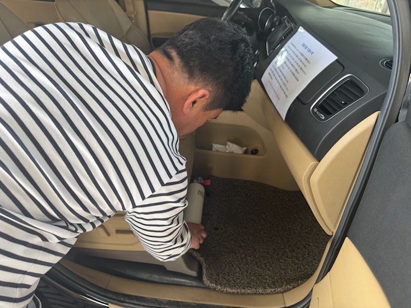 진도군, 공용차량 전체에 차량용 소화기 선제적 설치 이미지