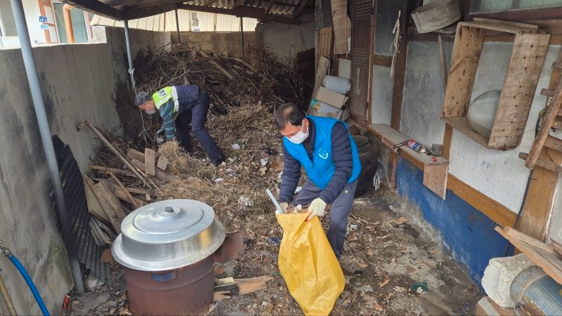 지산면 면장님 이하 복지팀장,복지기동대팀을 칭찬합니다. 첨부#3