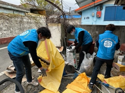 지산면 면장님 이하 복지팀장,복지기동대팀을 칭찬합니다. 첨부#4