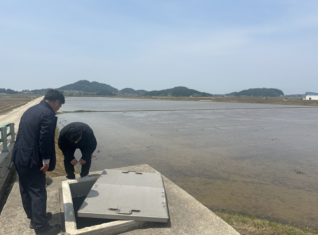 진도군, 농번기 맞이 농업용수 본격 공급…예산 투입해 정비 완료 이미지