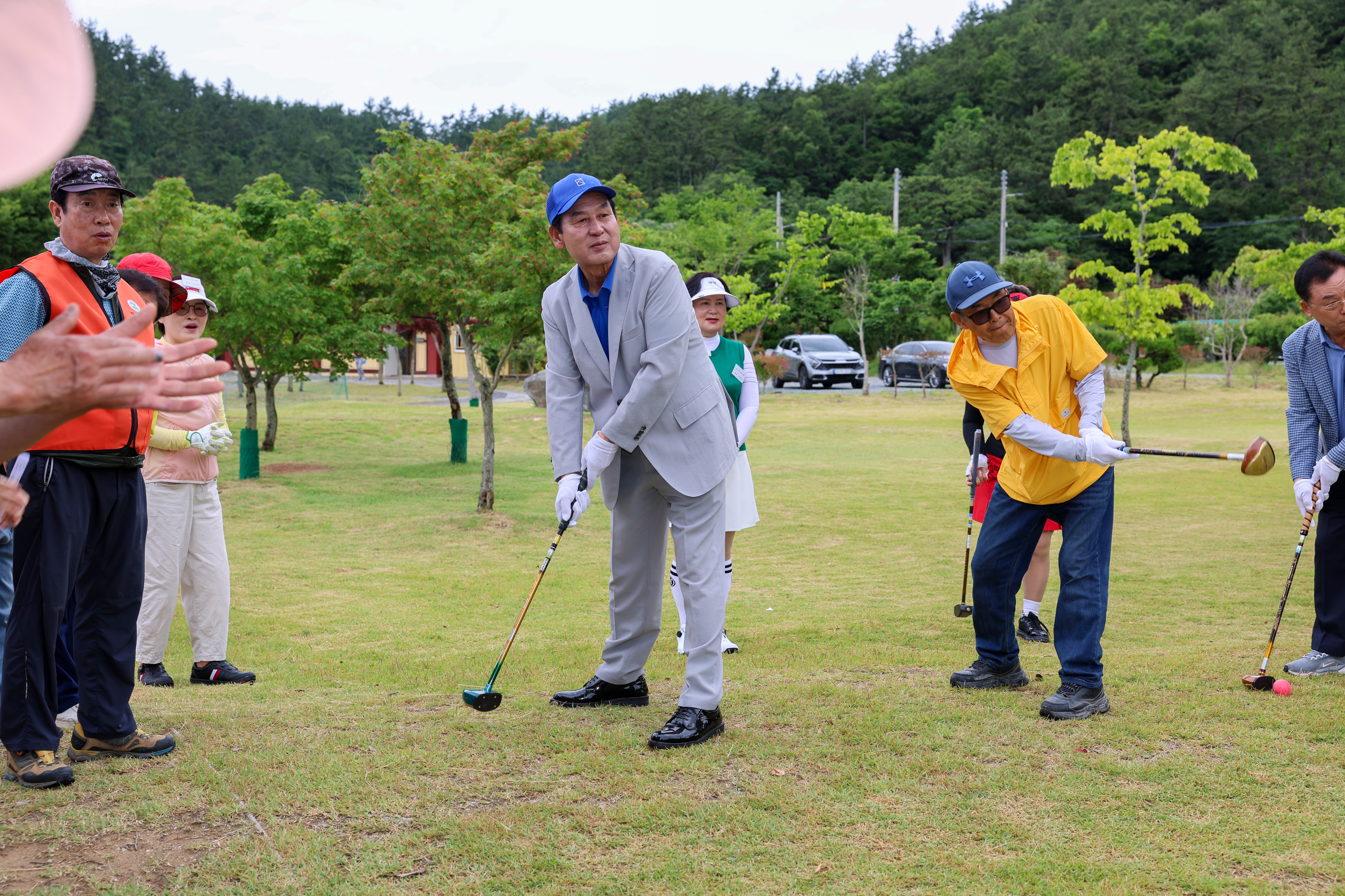 제8회 진도군수배 파크골프대회 개회식 이미지