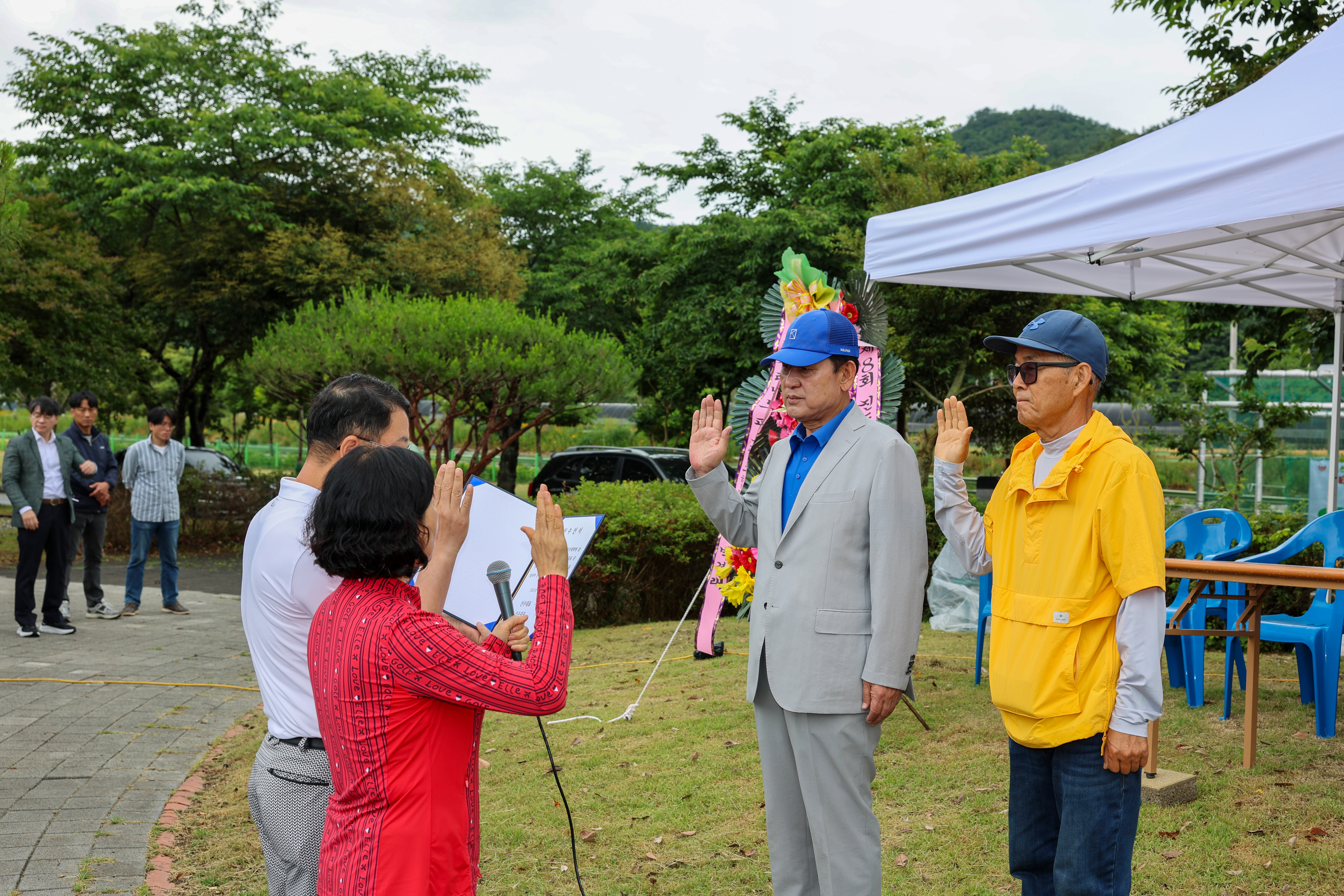 제8회 진도군수배 파크골프대회 개회식 첨부#5