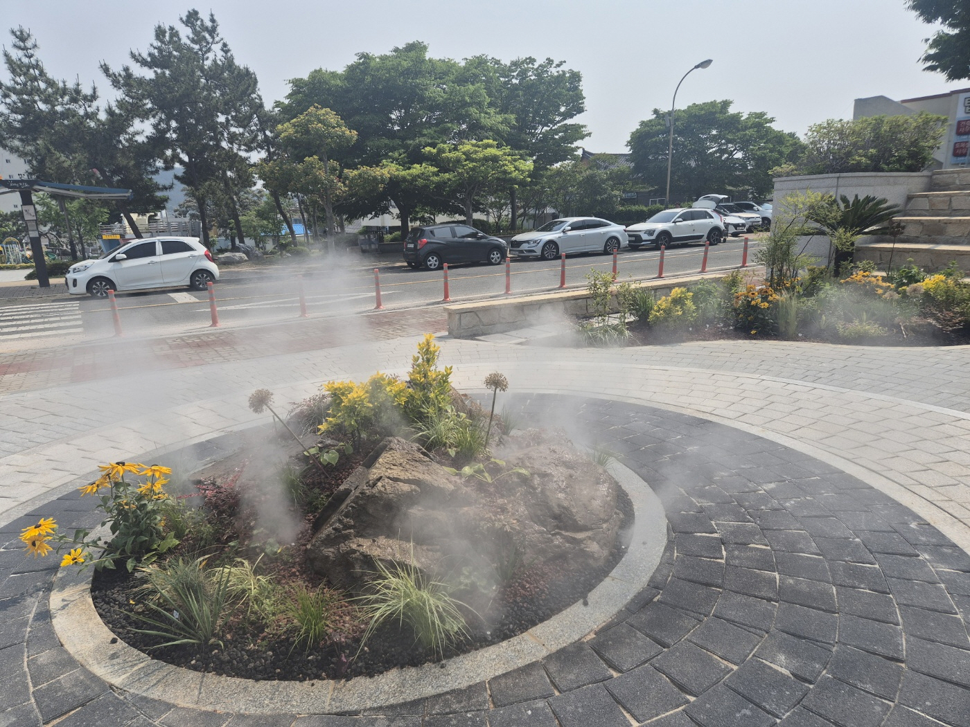 진도군, 청사 앞 ‘생활 속 녹색 휴게공간’ 조성 이미지